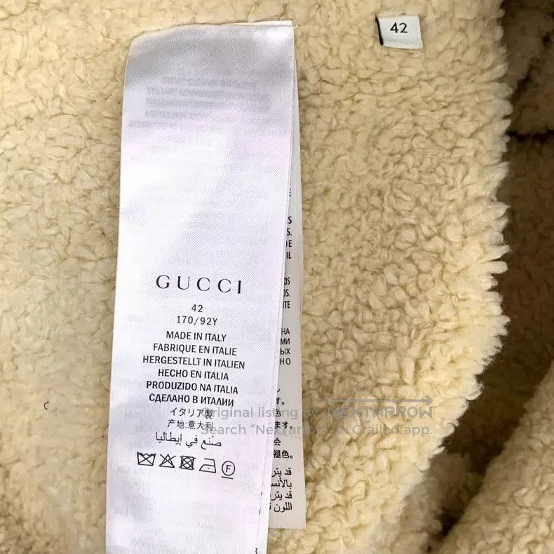 Gucci Gucci Blue heavy industry diamond embroidered cotton lapel Size M / US 6-8 / IT 42-44 - 7 Thumbnail