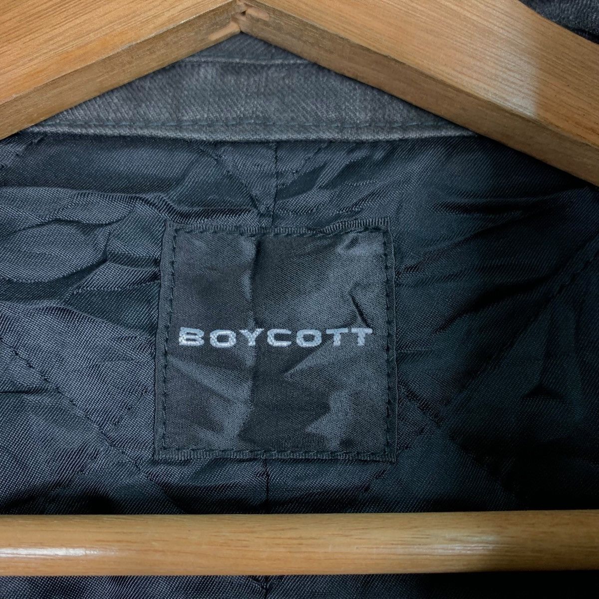 Boycott BOYCOTT Made in Japan Casual Jacket #0075-C5 Size US L / EU 52-54 / 3 - 16 Thumbnail