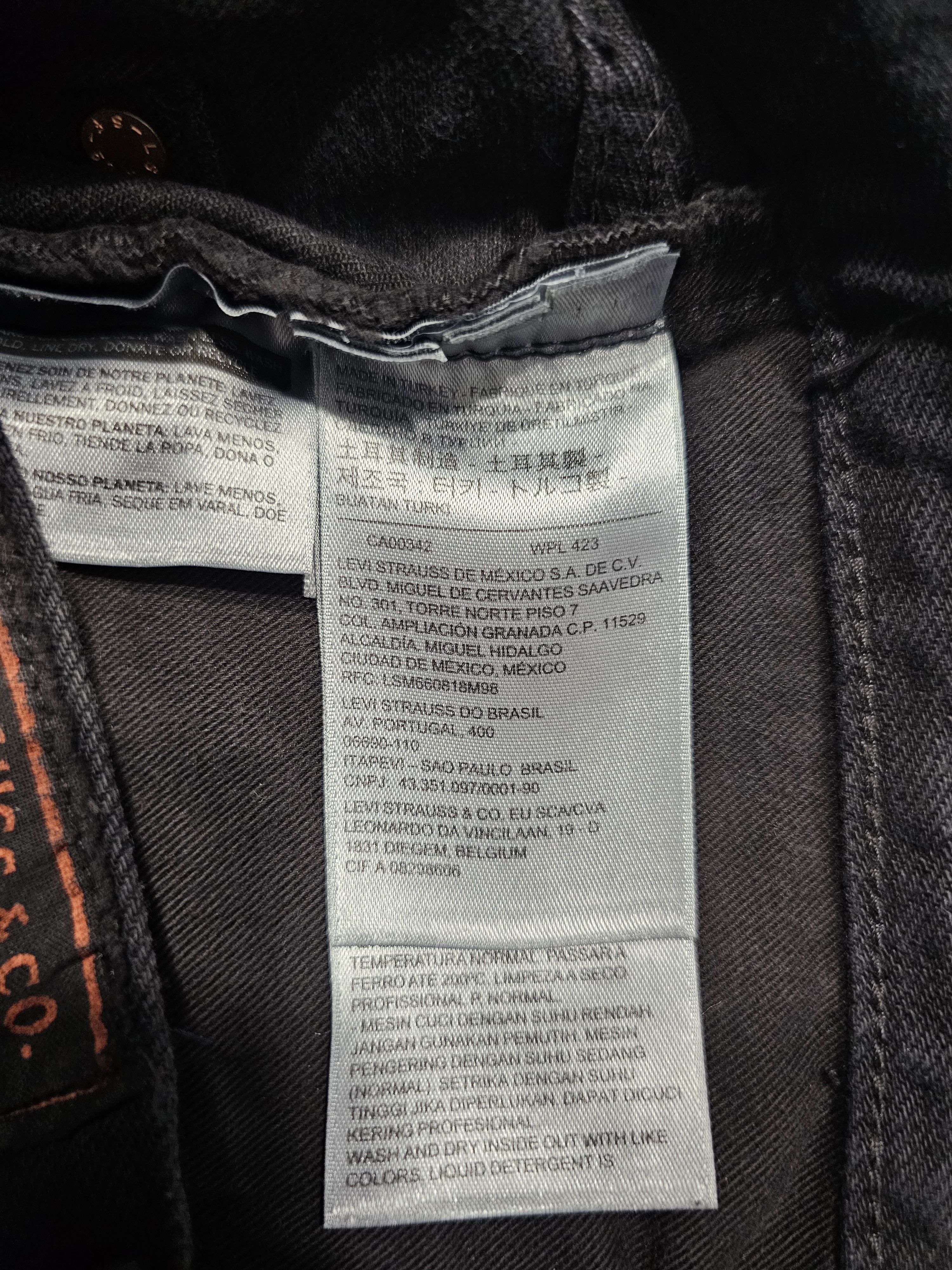 Levi's Vintage Clothing New LVC Levi's Vintage Clothing 1950's 701 Big E Selvedge Size 31" - 10 Thumbnail