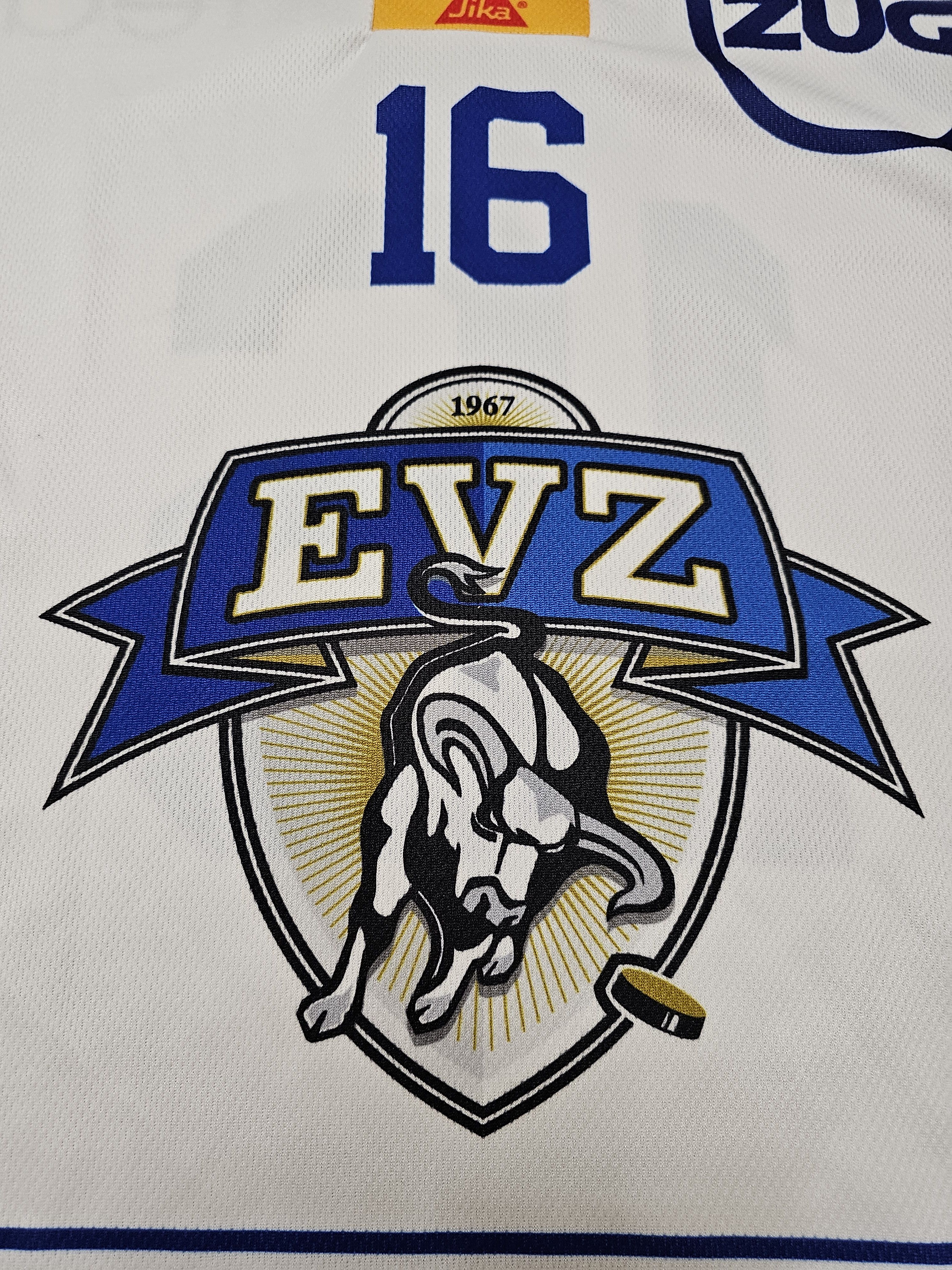 All Sport EVZ HOCKEY JERSEY EV ZUG JERSEY 2023 SWITZERLAND HOCKEY ICE Size US XL / EU 56 / 4 - 4 Thumbnail