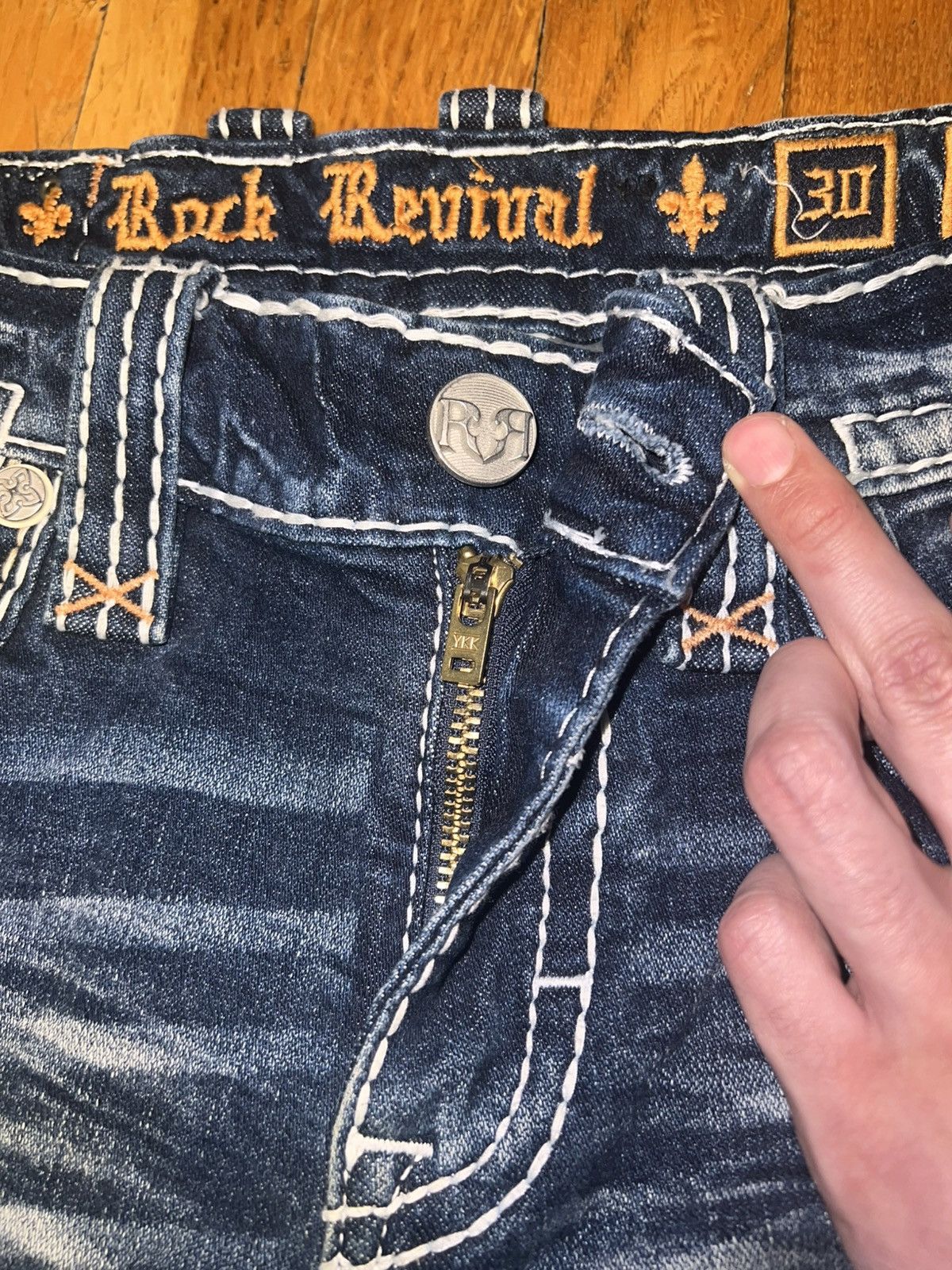 Rock Revival ⭐️ROCK REVIVAL JEANS⭐️ Size US 30 / EU 46 - 4 Thumbnail