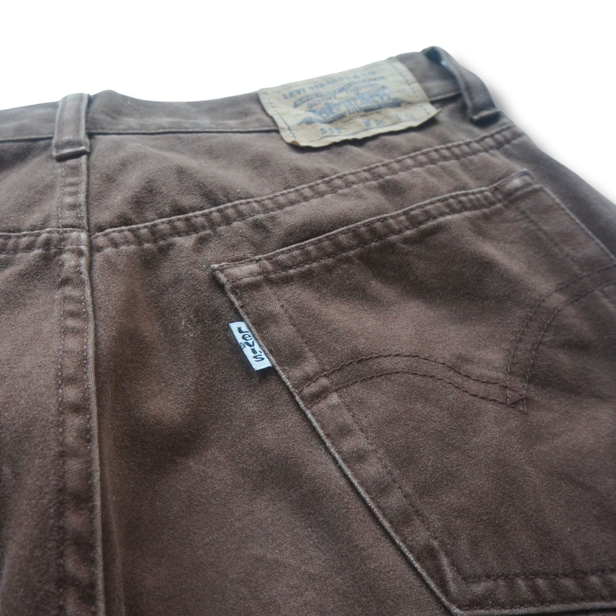 Levi's Levi's 553 Silver Tab Brown Flare Jeans Size 26" / US 2 / IT 38 - 6 Thumbnail