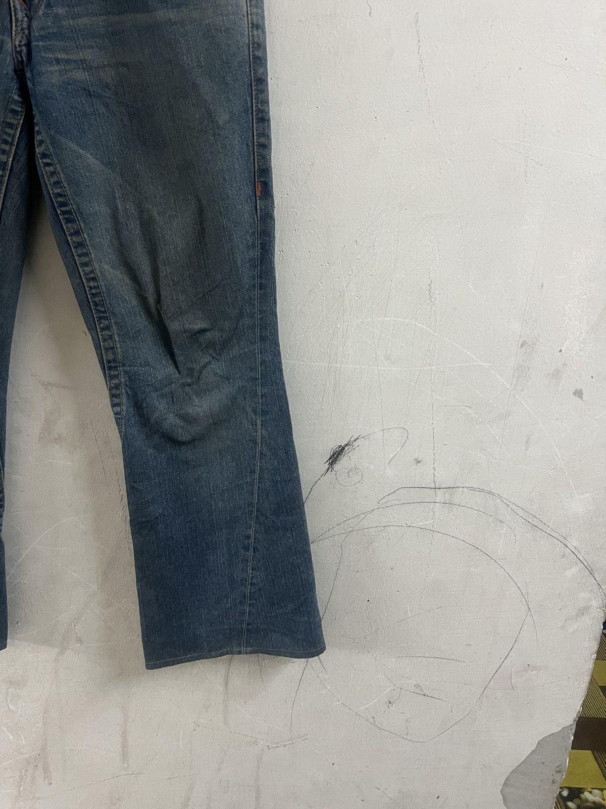 Japanese Brand × True Religion FLARED VINTAGE TRUE RELIGION TWIST DENIM PANT Size US 33 - 4 Thumbnail