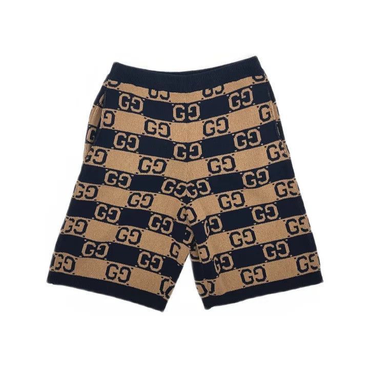 Gucci Gucci Gucci FW23 Colorful Jacquard Casual Shorts -2506 Size US 32 / EU 48 - 2 Thumbnail