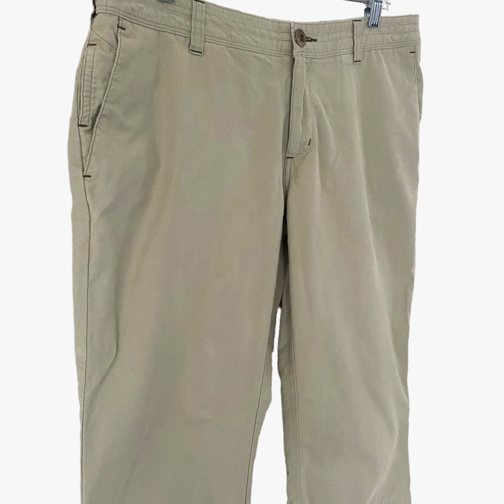 Vintage Horny Toad Cropped Hiking Capri Pants Green Womens Size 10 Relaxed Fit Low-Rise Cropped Pants Womens Green 10 Crew? Size 32" / US 10 / IT 46 - 5 Thumbnail