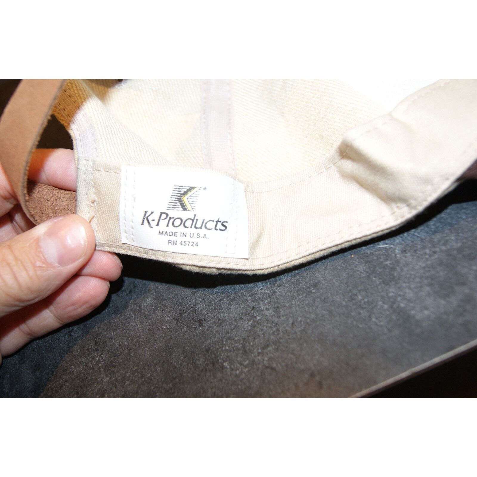 Other Vtg Revalor Livestock Cattle Strapback Hat Cap KProducts USA Size ONE SIZE - 7 Thumbnail