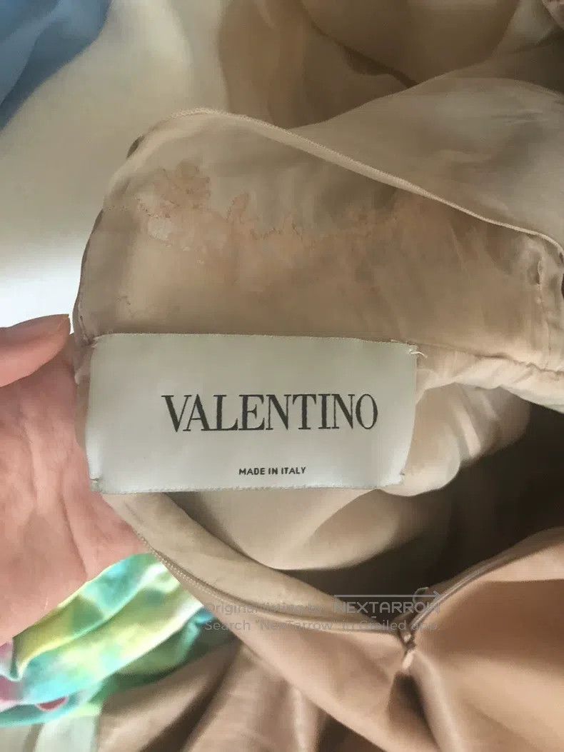Valentino Valentino Lace patchwork silk dress Size S / US 4 / IT 40 - 6 Thumbnail