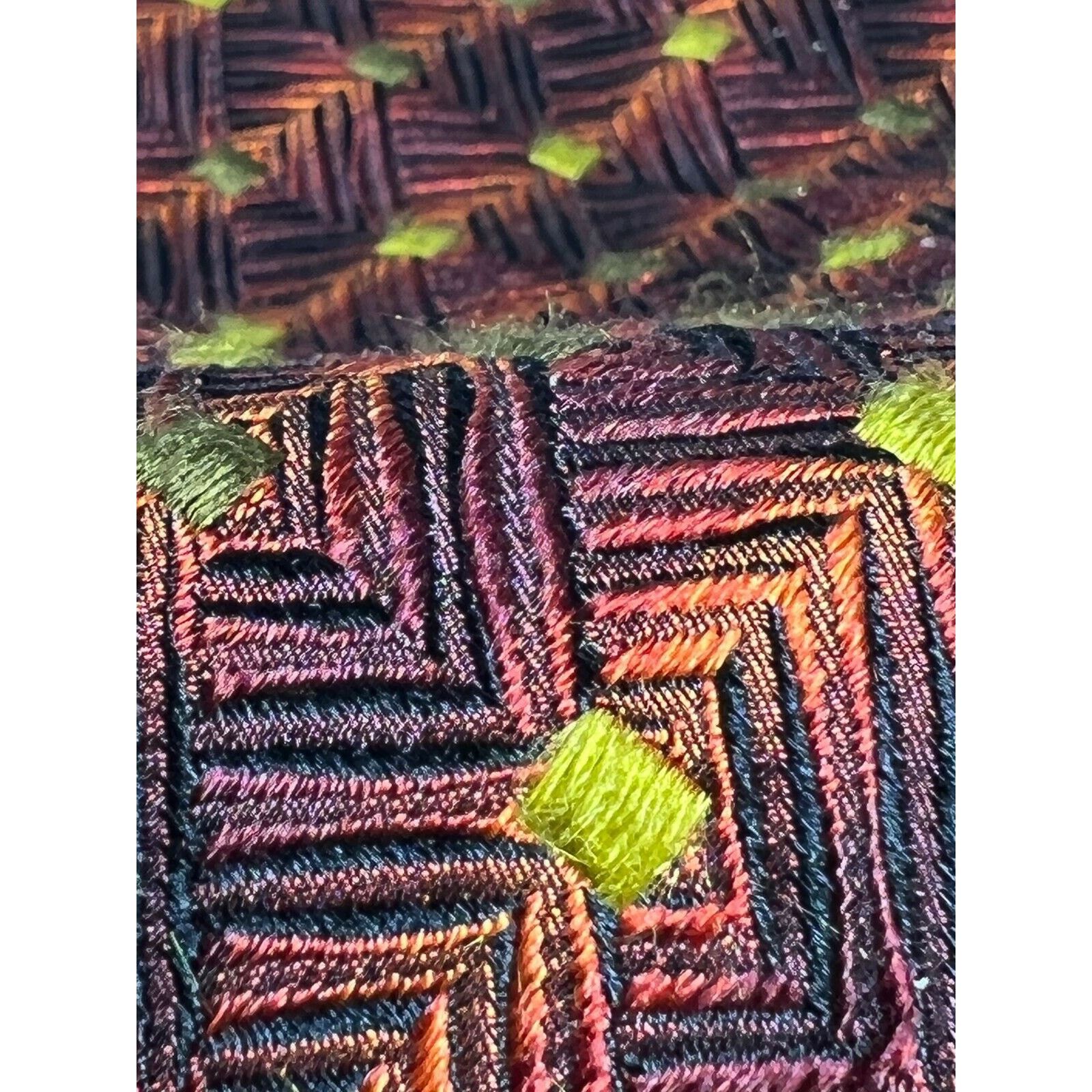 Ermenegildo Zegna Ermenegildo Zegna Italy Made Men's Brown Gold 100% Silk Tie Size ONE SIZE - 2 Thumbnail