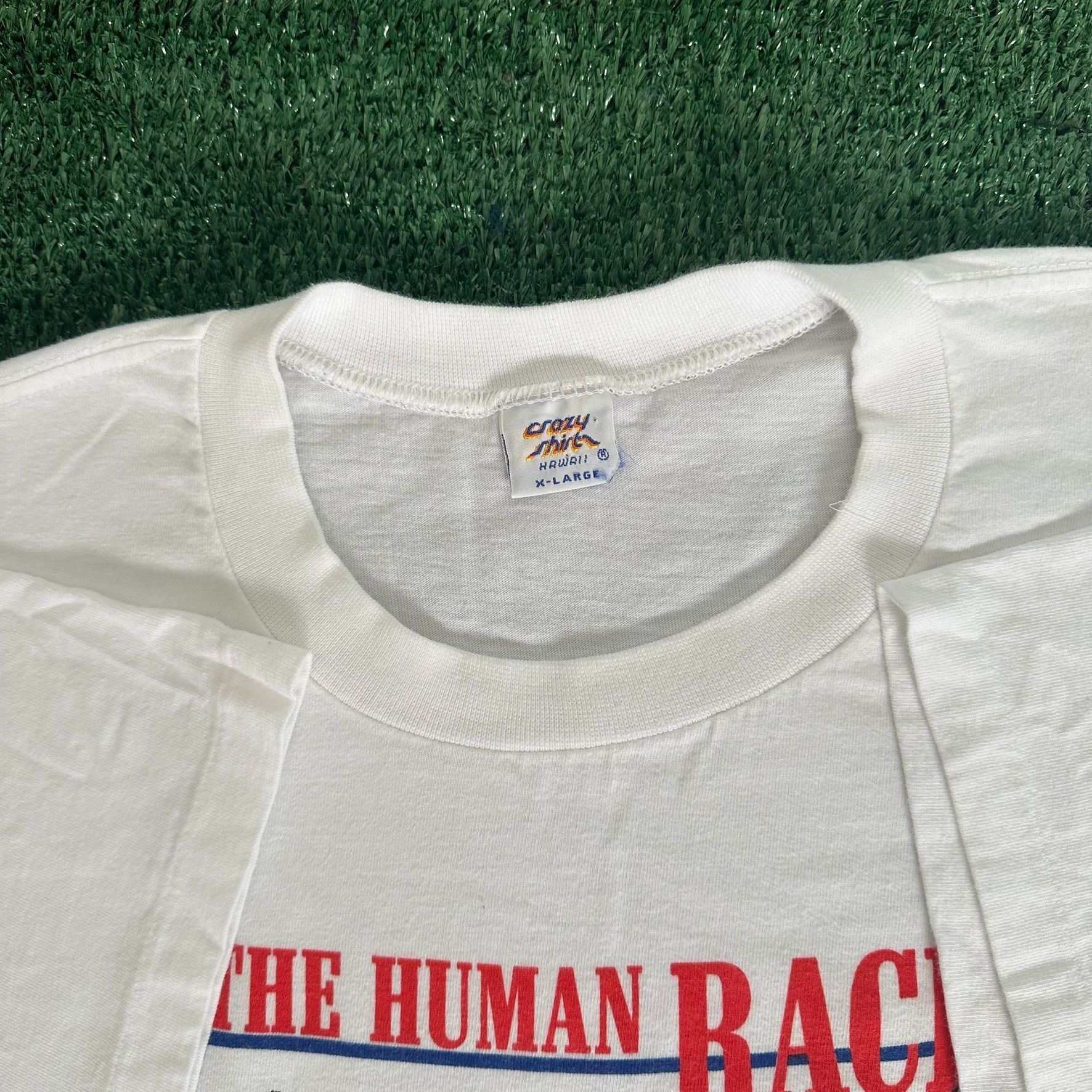 Arts & Science Vintage 90s Human Evolution T-Shirt Single Stitch Science Te Size US XL / EU 56 / 4 - 3 Thumbnail