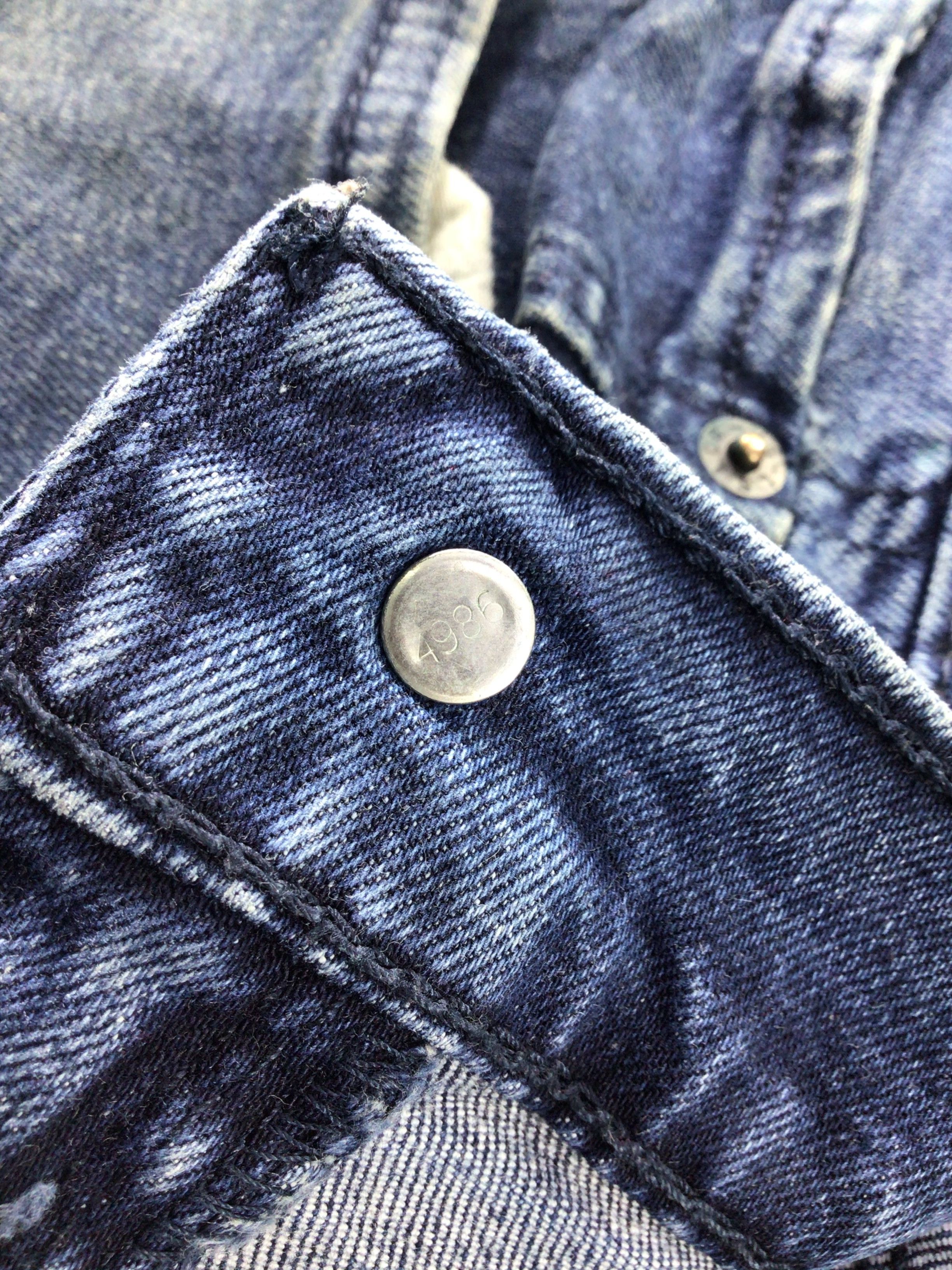 Levi's Vintage Levis 515 Jeans Rusty Blue Wash Denim -J524 Size US 34 / EU 50 - 9 Thumbnail