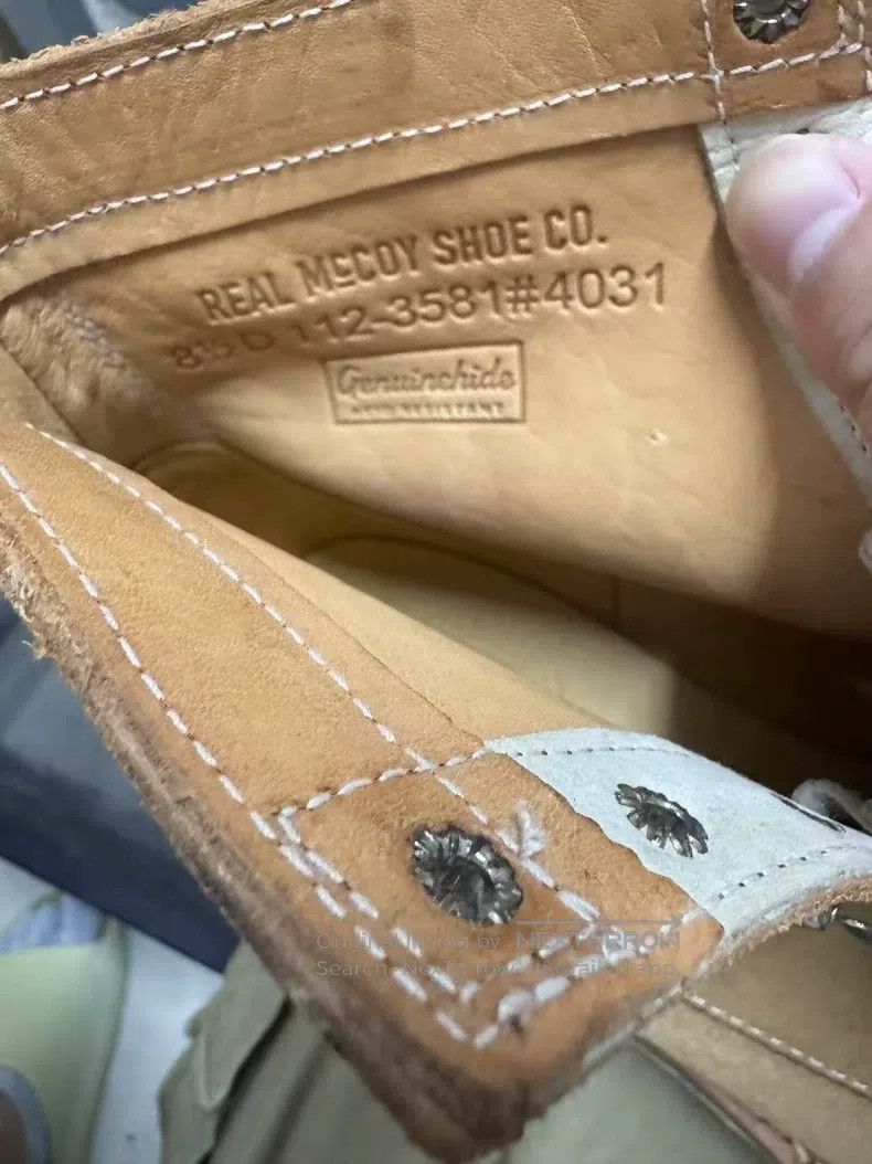 The Real McCoy's The Real McCoys Short Face Work Boots, JOE-MO Size US 8.5 / EU 41-42 - 7 Thumbnail