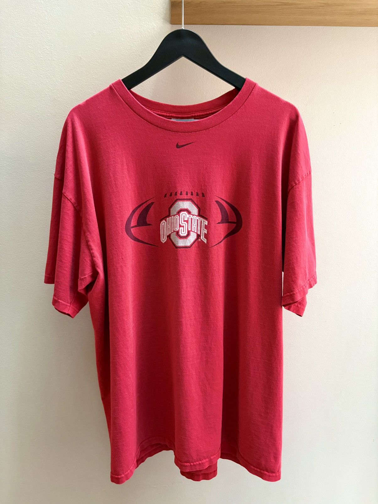 Nike Ohio State Buckeyes VTG 90s center swoosh Nike t-shirt XL Size US XL / EU 56 / 4 - 1 Thumbnail
