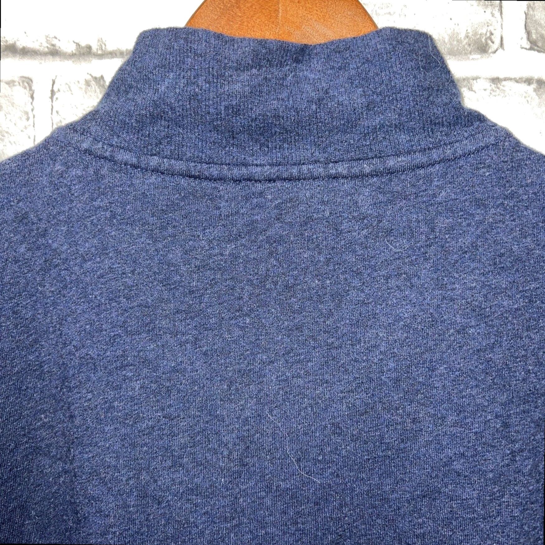 Vintage Criquet Blue Half Zip Pullover Sweater Mens Large Size US L / EU 52-54 / 3 - 5 Thumbnail