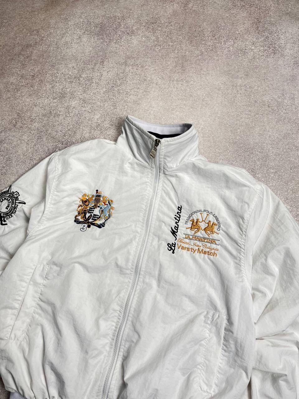 La Martina × Vintage VINTAGE LA MARTINA POLO VARSTY MATCH NYLON JACKET M Size US M / EU 48-50 / 2 - 3 Thumbnail