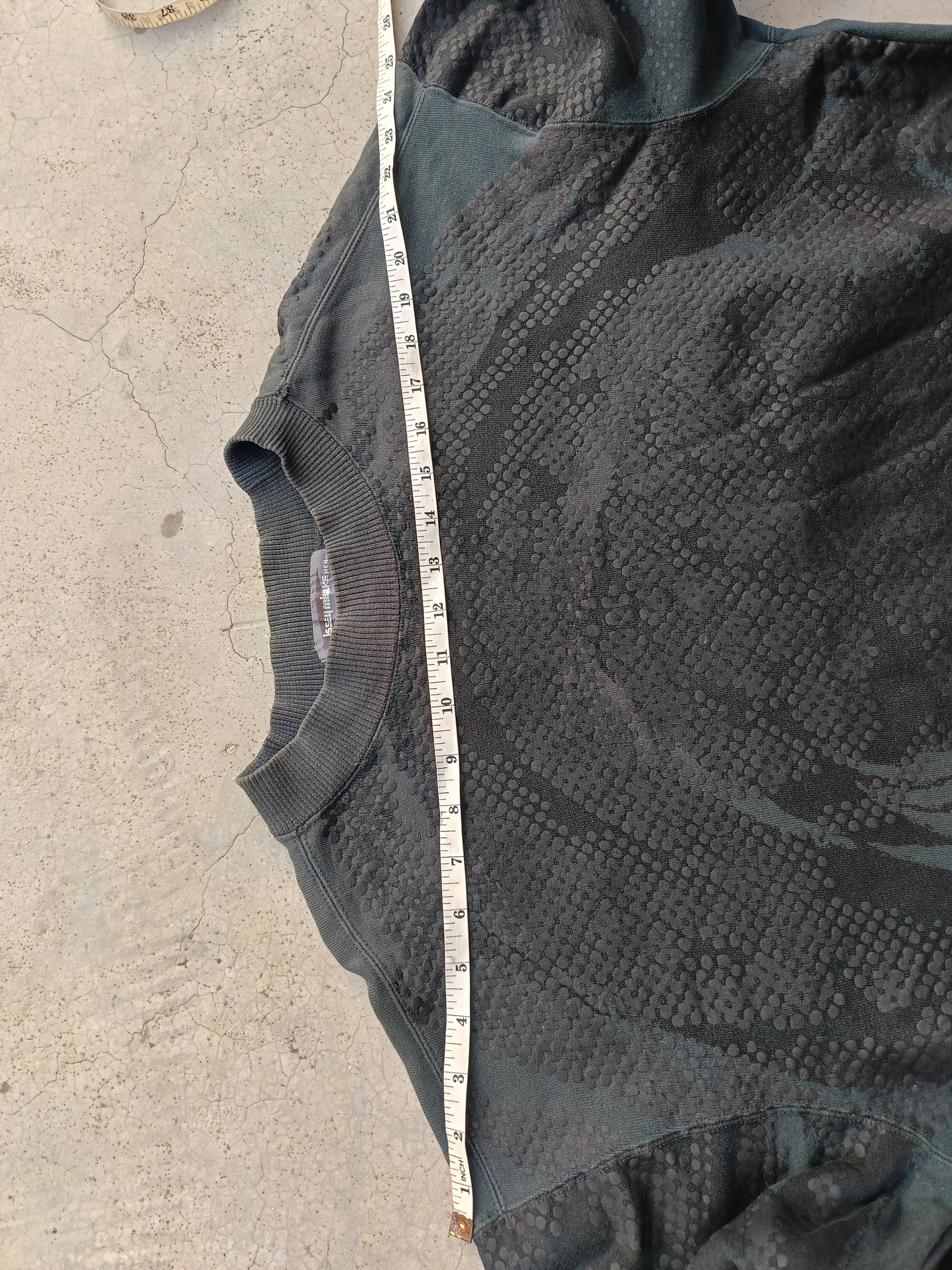Issey Miyake 80's Issey Miyake Archive Dot Marbling Sweatshirt Size US L / EU 52-54 / 3 - 13 Thumbnail