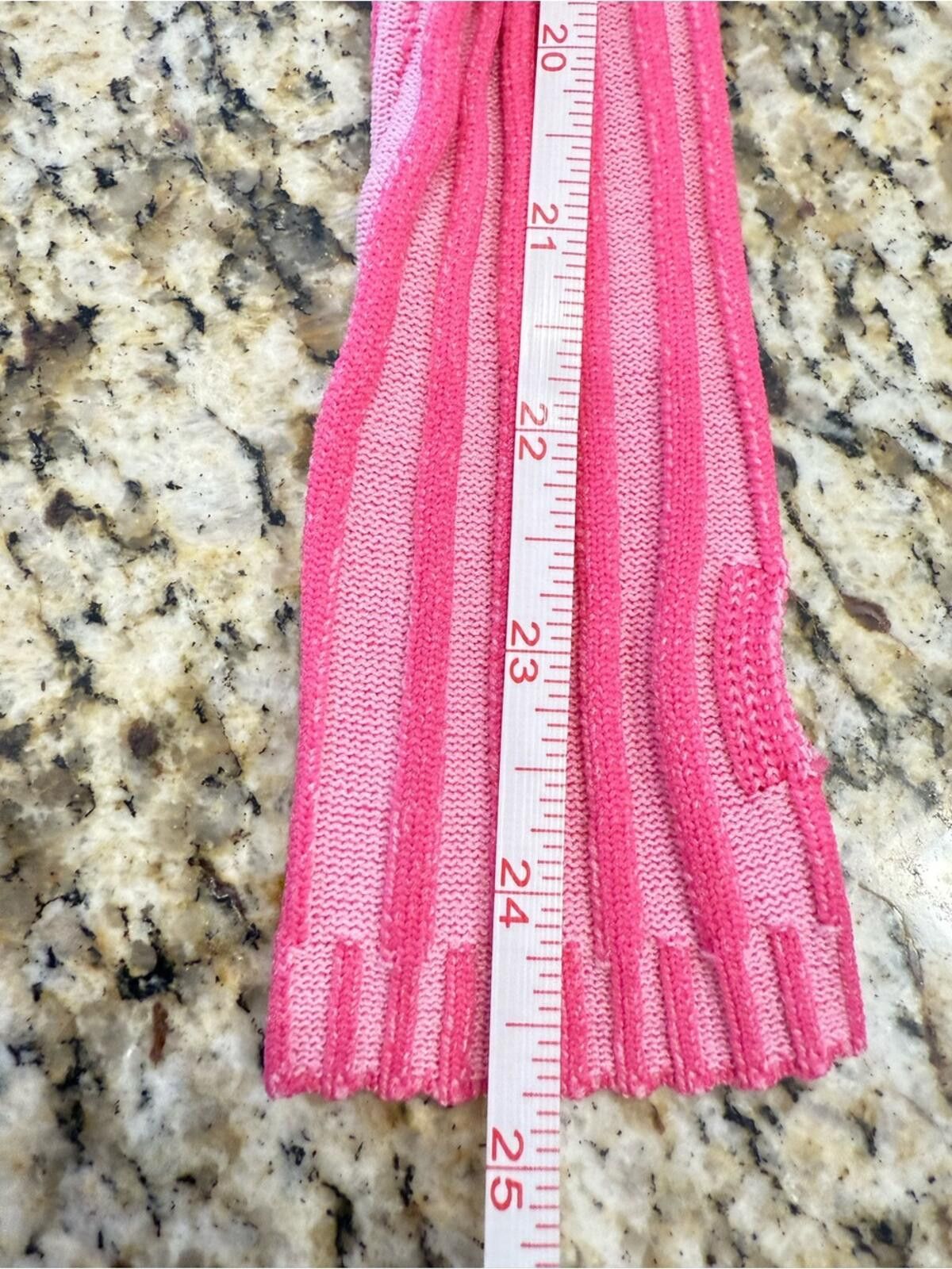 Other PrettyLittleThing crop pink stripe turtleneck with cutout XS Size XS / US 0-2 / IT 36-38 - 12 Thumbnail