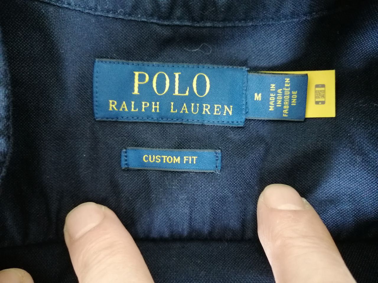Polo Ralph Lauren Dark Blue Polo Shirt Ralph Lauren Size M Size US M / EU 48-50 / 2 - 6 Thumbnail