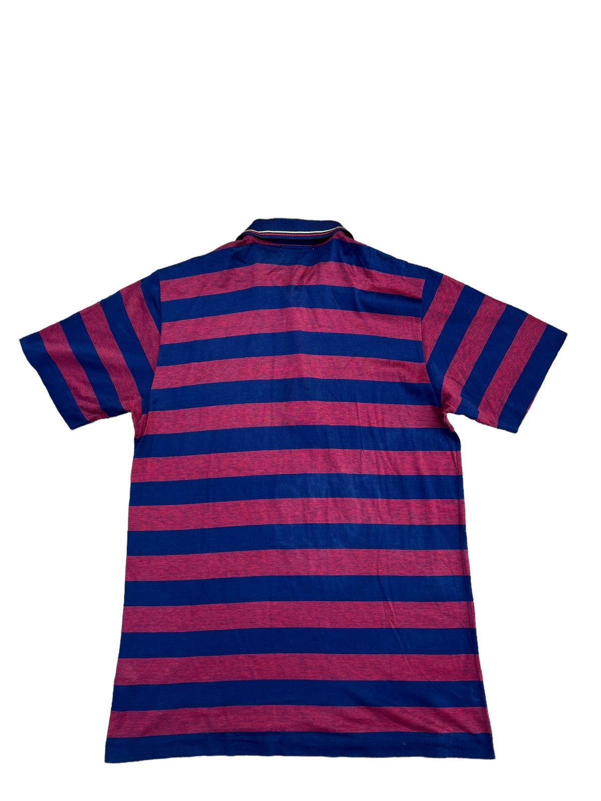 Celine Vintage Celine Paris Made in Italy Border Striped Polo Shirt Size US S / EU 44-46 / 1 - 8 Thumbnail