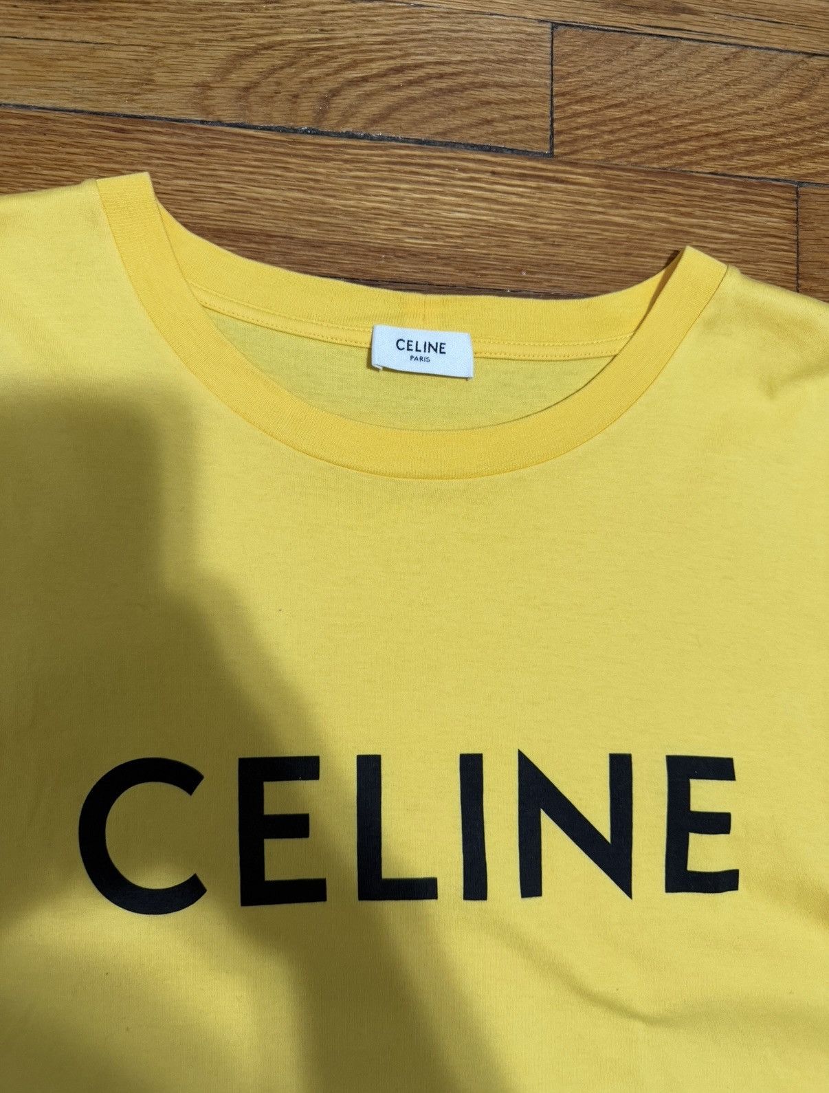 Celine CELINE LOOSE T-SHIRT IN COTTON JERSEY Size US S / EU 44-46 / 1 - 4 Thumbnail