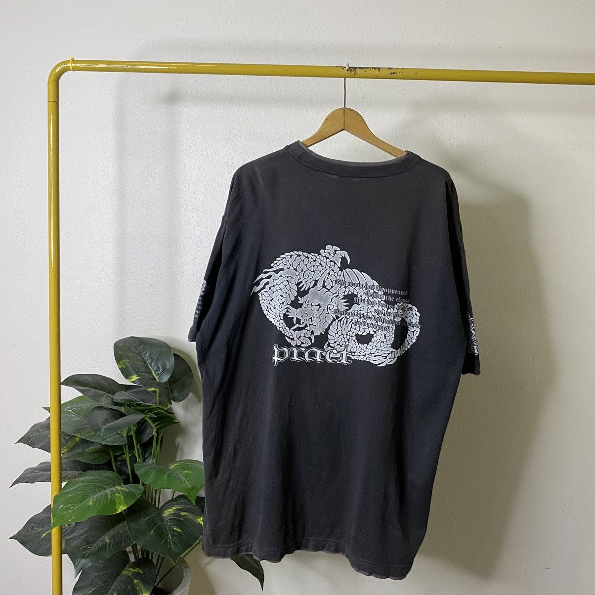 If Six Was Nine Pract Wild Poems Japanese Cyber Gothic Punk Grunge LGB Emo T Size US XXL / EU 58 / 5 - 1 Thumbnail