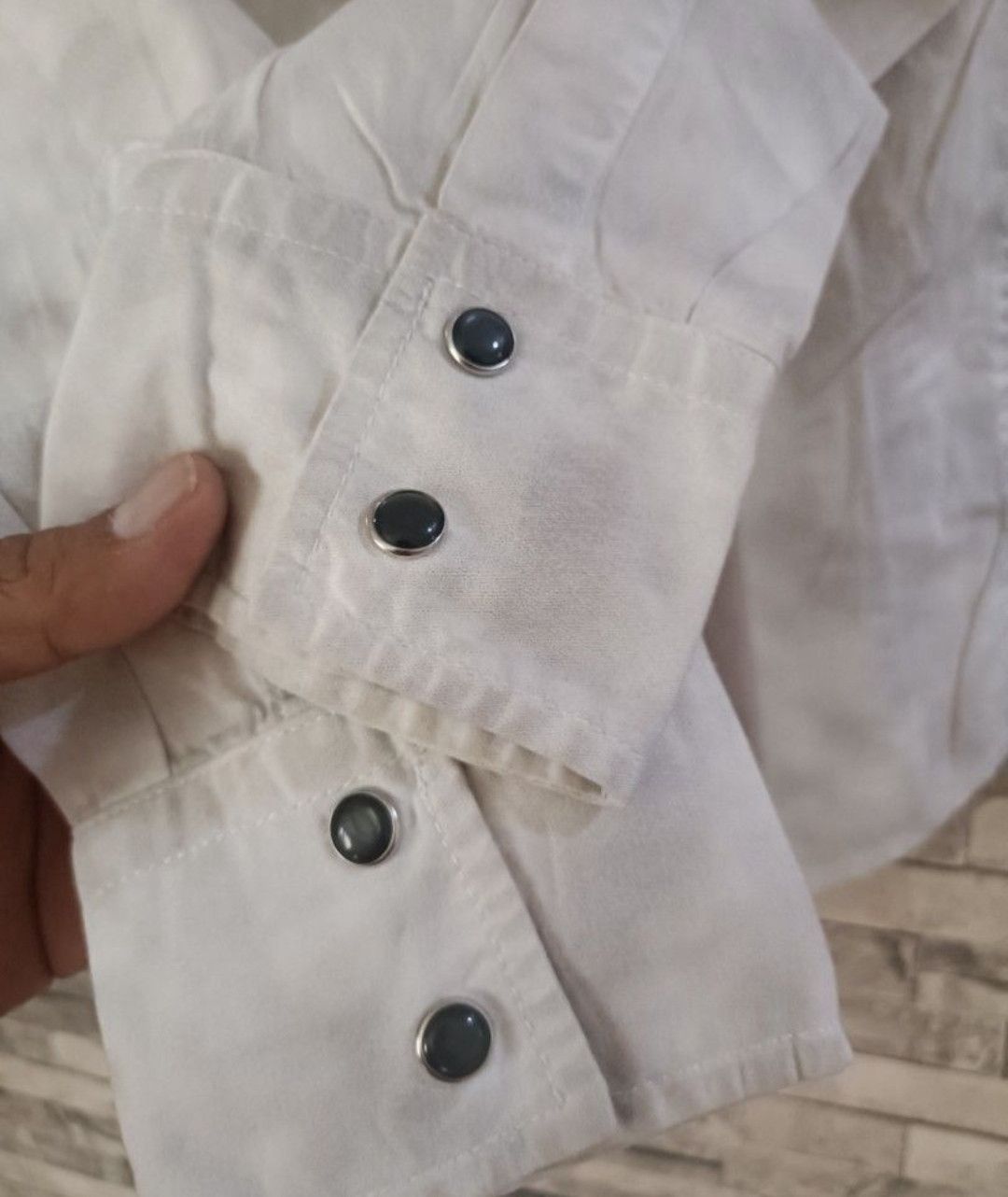 Japanese Brand Umokosu cloudy western shirt Size US L / EU 52-54 / 3 - 6 Thumbnail