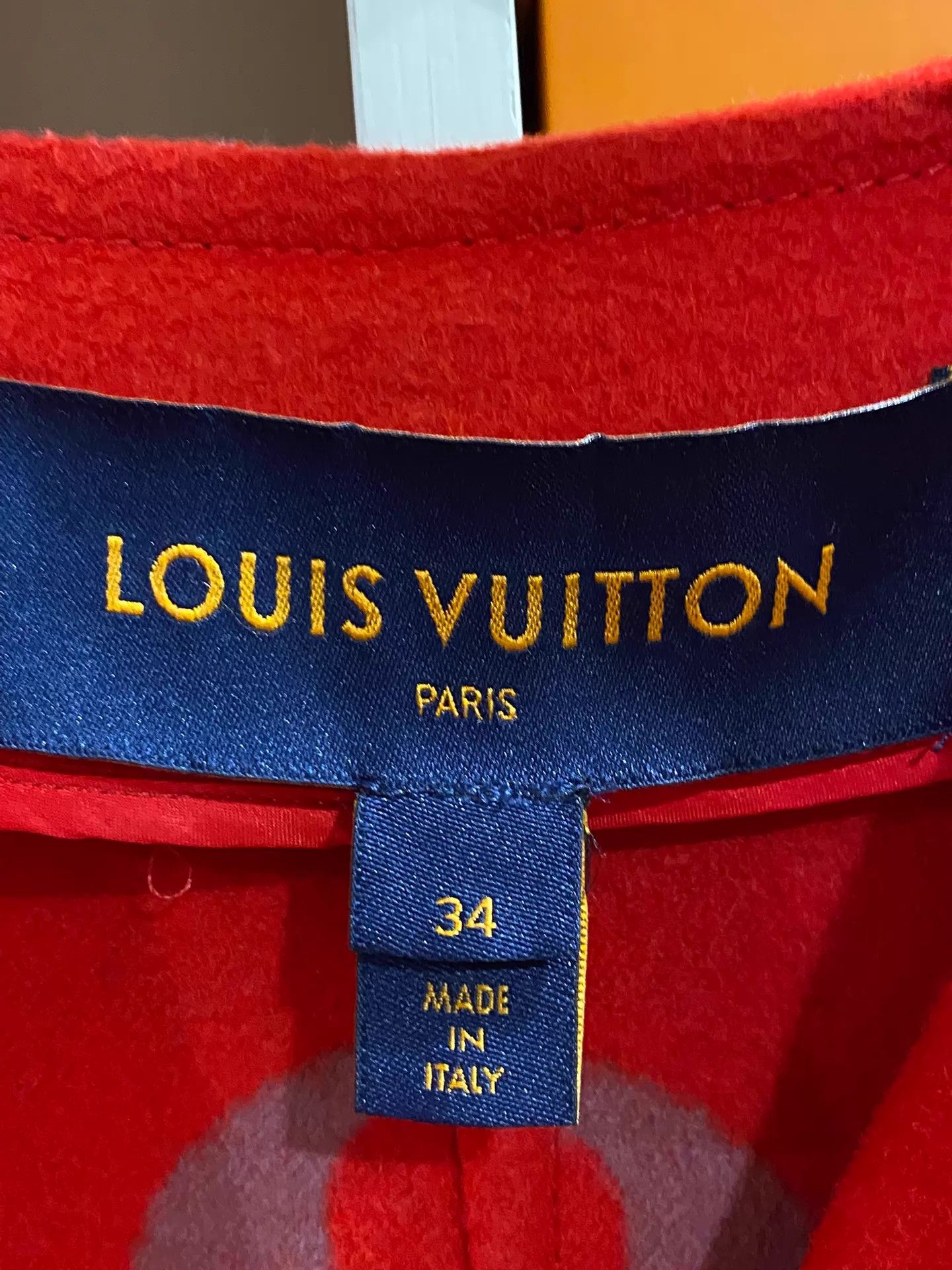 Louis Vuitton LV women's wool coat 34 foldable sleeves Size XS / US 0-2 / IT 36-38 - 3 Thumbnail