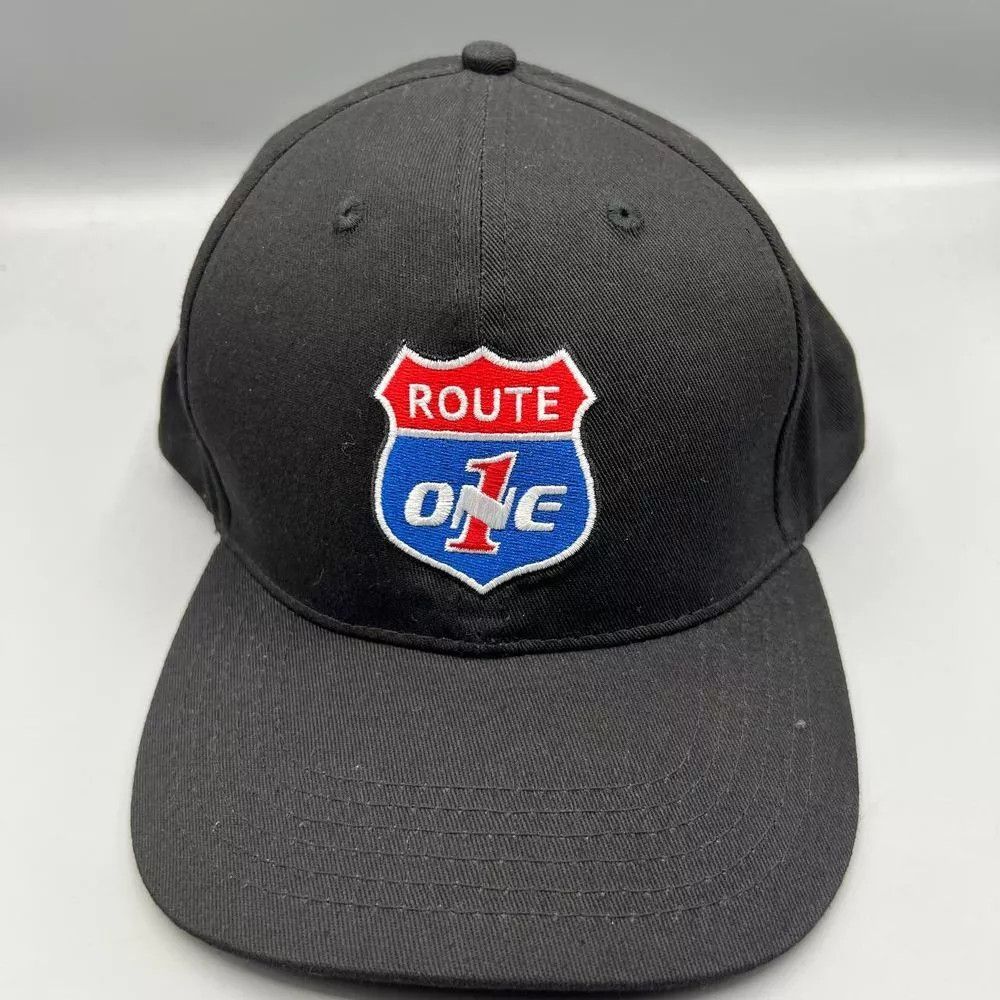 Other Nelson Rigg Hat Men Black Motorcycle Route One Snap Back Cap Size ONE SIZE - 1 Thumbnail