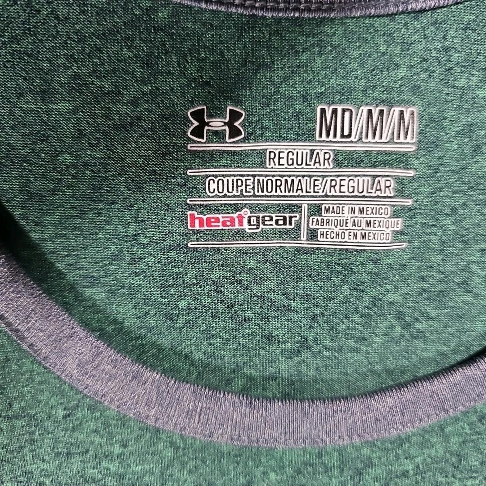 Under Armour Under Armour HeatGear M Regular Green Pocket Tank Size US M / EU 48-50 / 2 - 2 Thumbnail