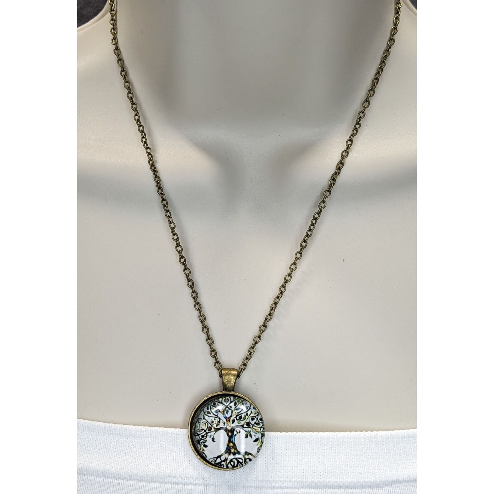 Other Tree Of Life Pendant Necklace With Antique Bronze Chain Size ONE SIZE - 4 Thumbnail