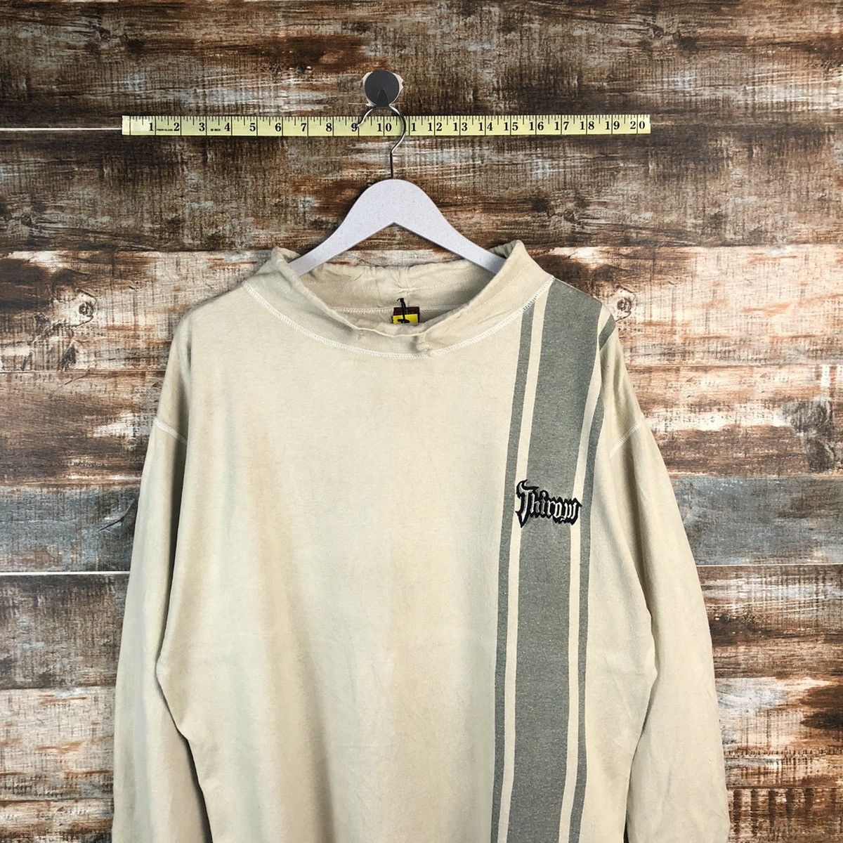 Japanese Brand Third Wave Grey sweatshirt vintage #A1938 Size US XL / EU 56 / 4 - 2 Thumbnail