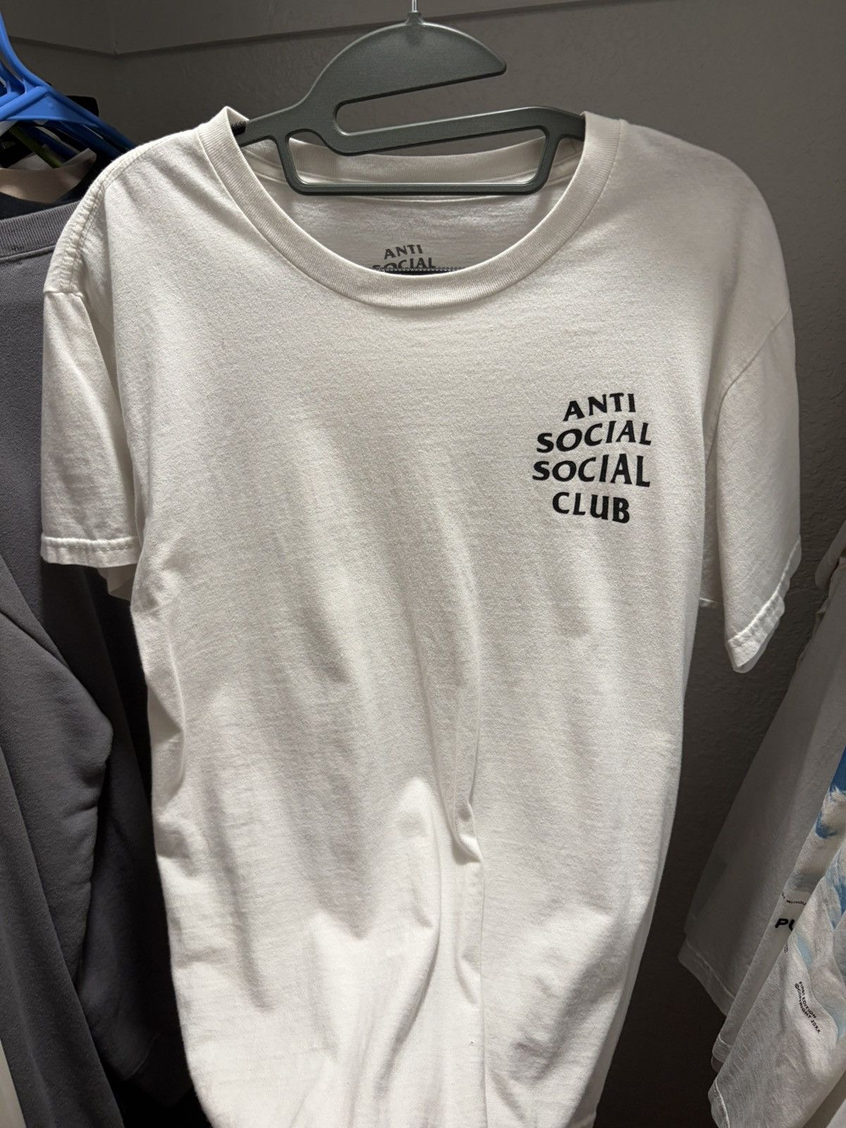 Anti Social Social Club Anti Social Social Club White Tee Size US M / EU 48-50 / 2 - 2 Thumbnail