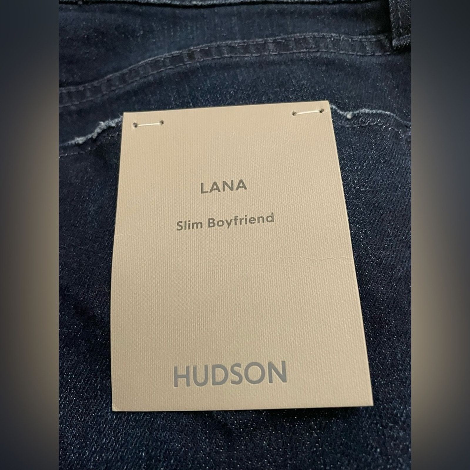 Hudson HUDSON JEANS Lana Slim Boyfriend Hem Roll - Size 29 Size 29" - 5 Thumbnail