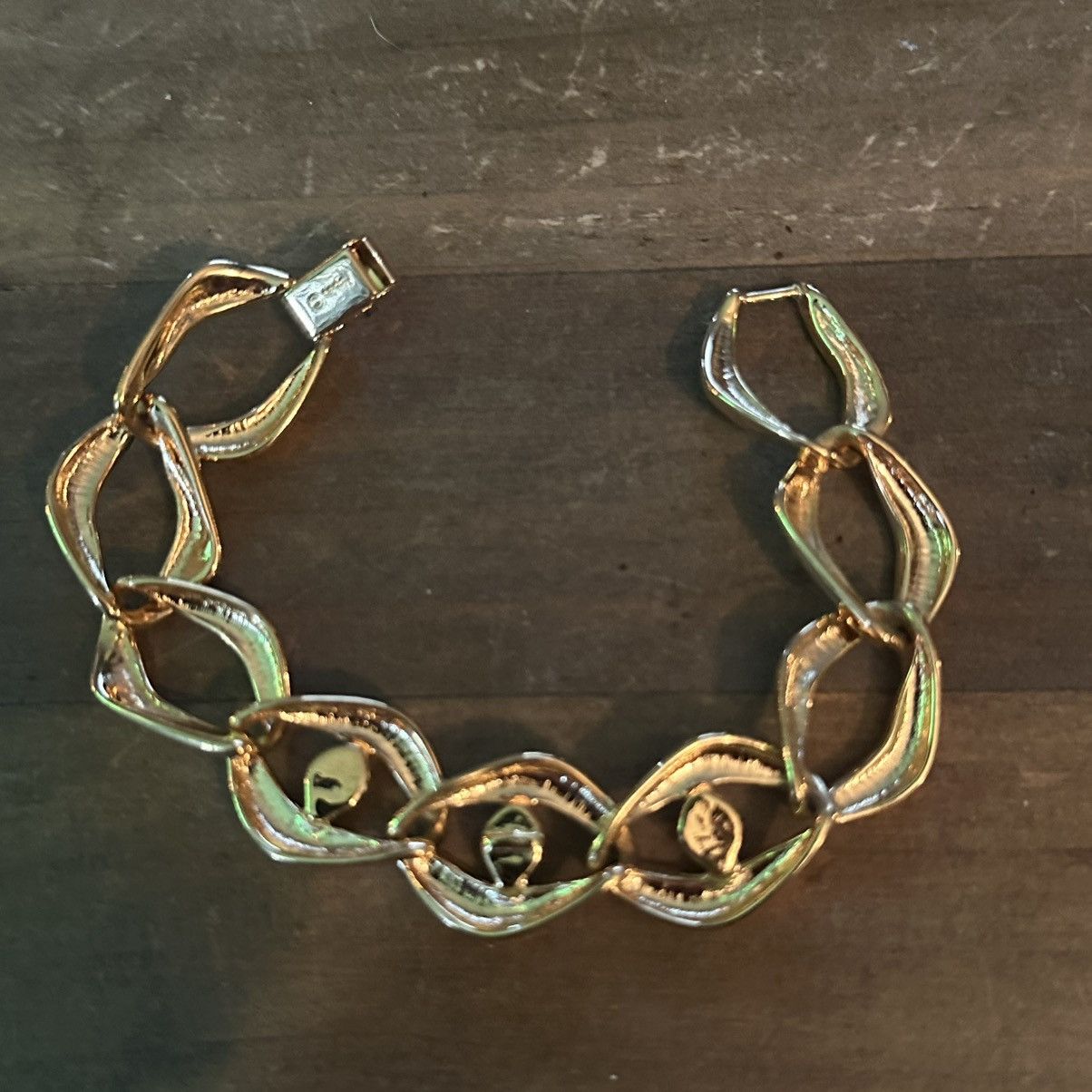 Vintage Vintage Napier chunky link bracelet Size ONE SIZE - 4 Thumbnail