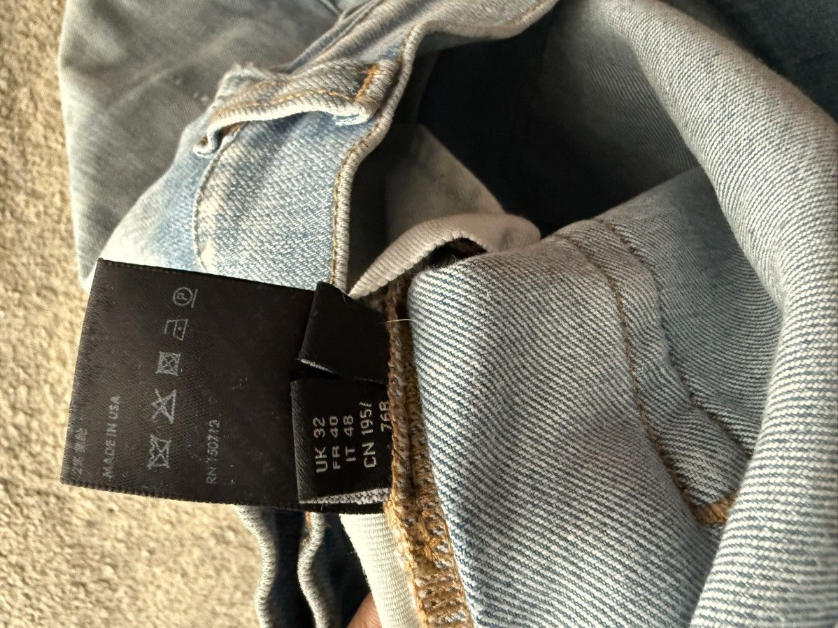 Amiri Amiri Jean - Blue Bandana Star Denim Jeans Size US 32 / EU 48 - 7 Thumbnail