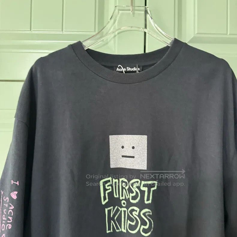 Acne Studios Acne Studios Black Short Sleeve T-Shirt, Classic Smile Pri Size US S / EU 44-46 / 1 - 5 Thumbnail