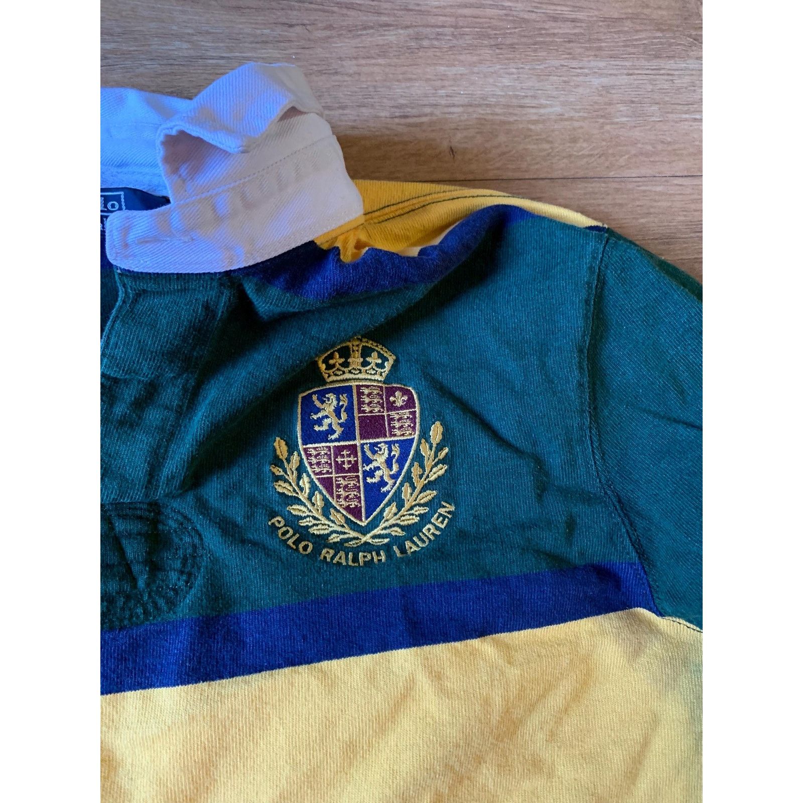 Ralph Lauren Vintage polo ralph Lauren rugby shirt size xxl 1990s 80s Size US XXL / EU 58 / 5 - 2 Thumbnail
