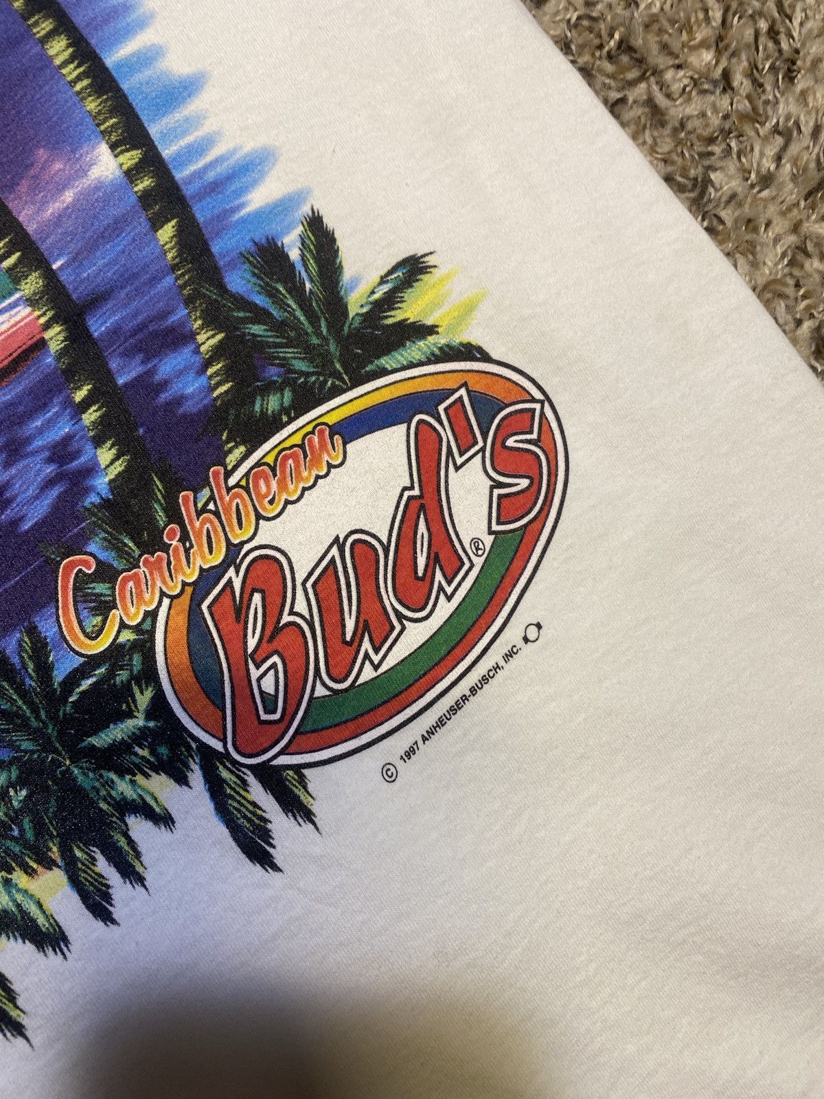 Budweiser × Vintage Vintage Budweiser shirt Size US L / EU 52-54 / 3 - 3 Thumbnail