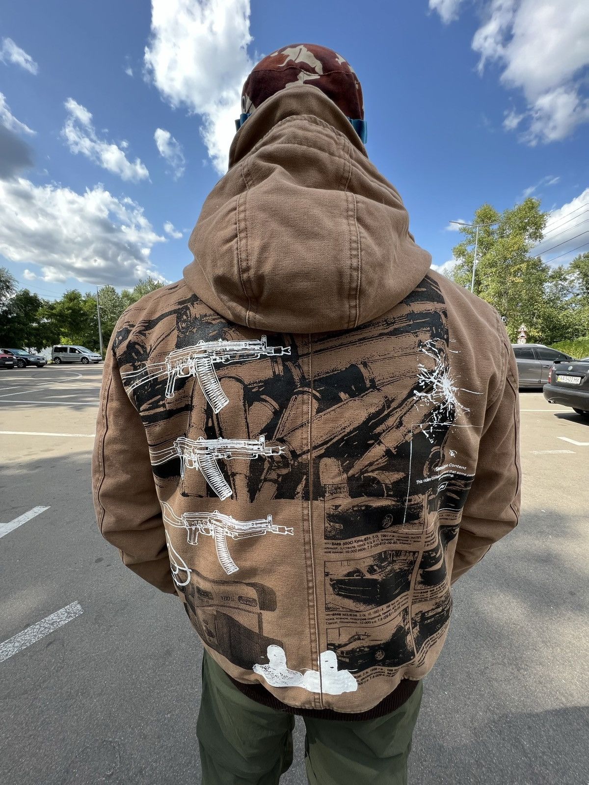 Other Custom work jacket full print Size US L / EU 52-54 / 3 - 9 Thumbnail