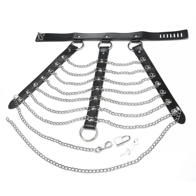 Jewelry Sexy Body Harness Chain Punk Goth Party Bodychain Size ONE SIZE - 5 Thumbnail