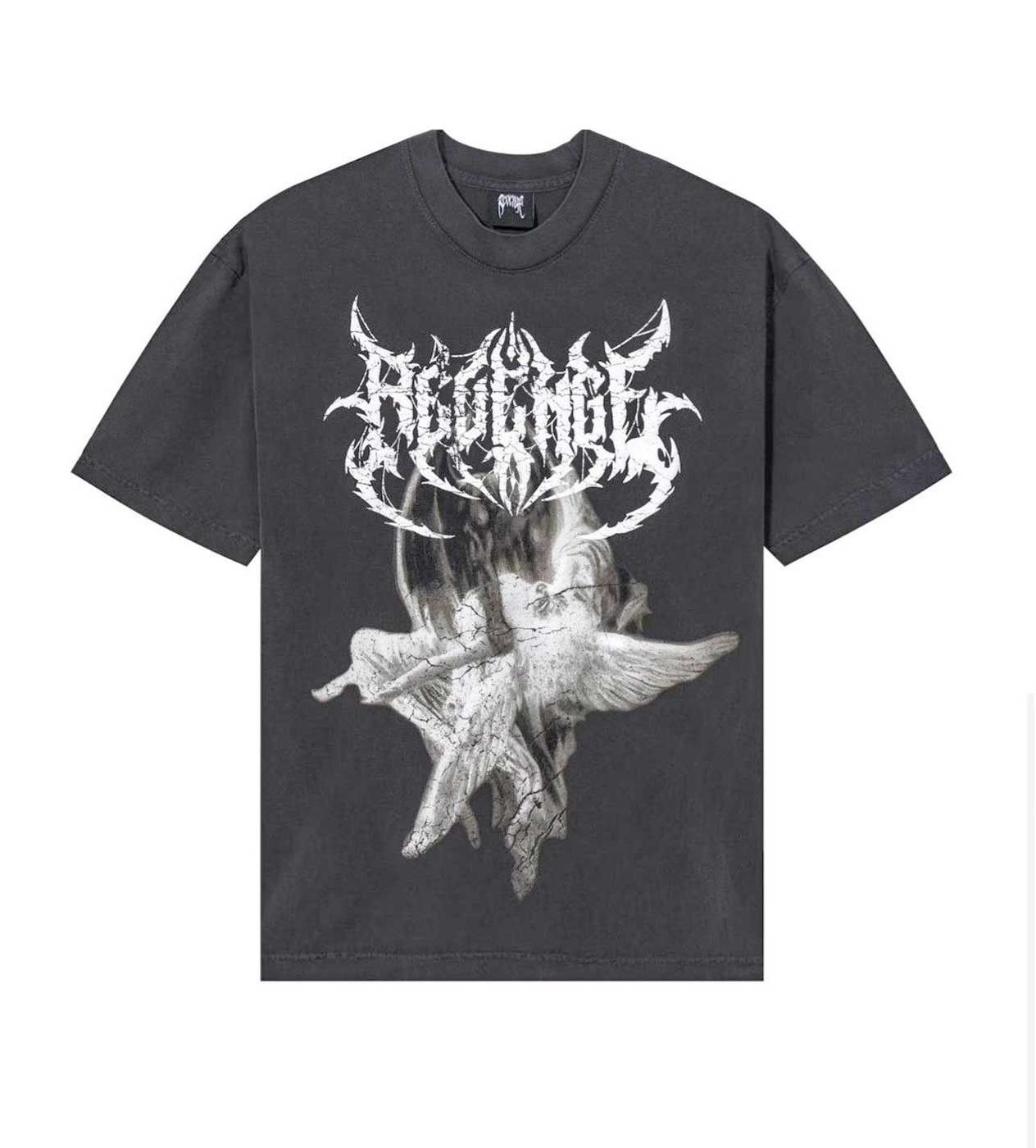 Revenge Fallen Angel Tee Vintage Black Size US S / EU 44-46 / 1 - 1 Preview
