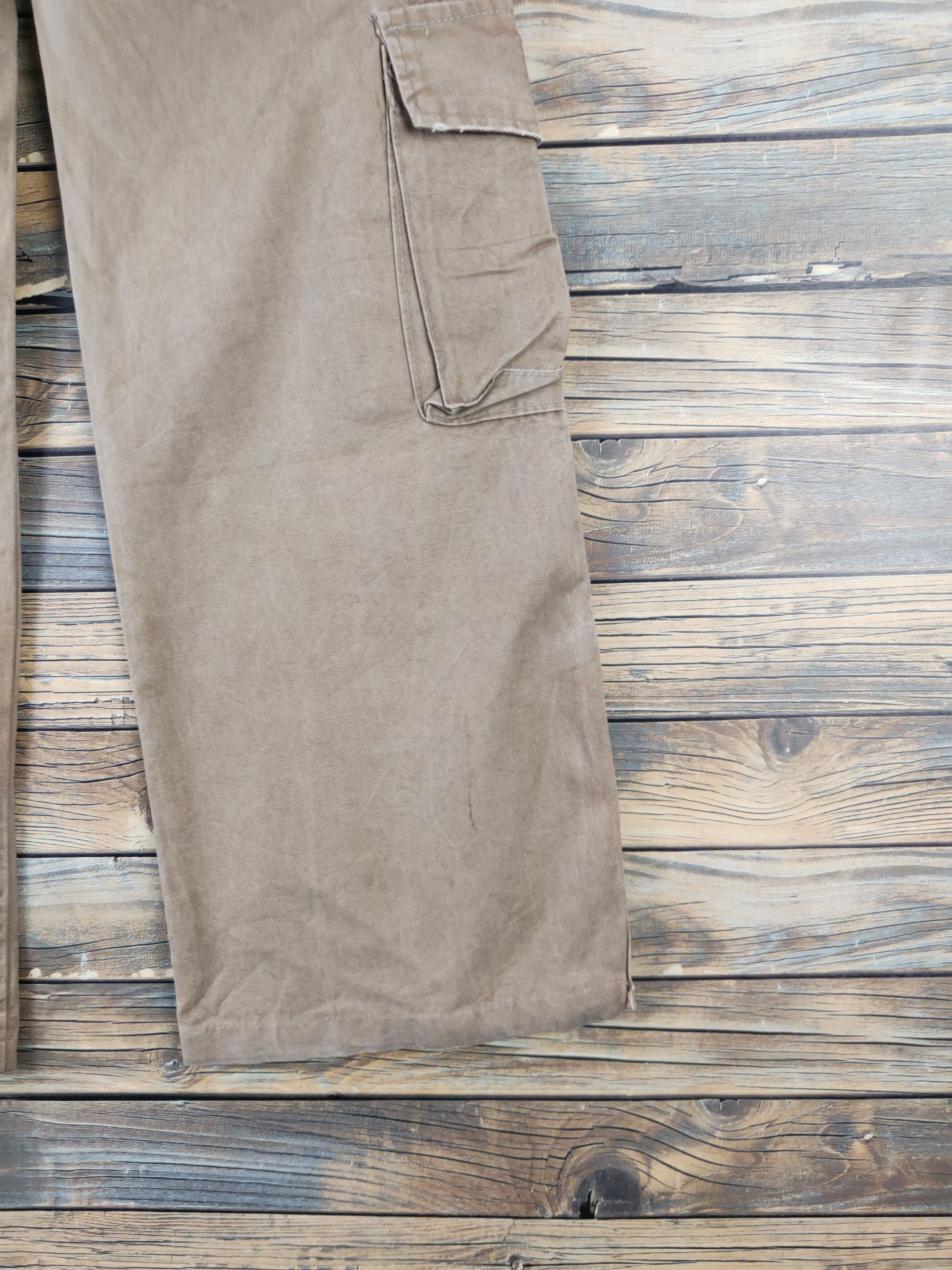 Japanese Brand DLL Japan Brown utility Multipocket Cargo Pants #238 Size US 28 / EU 44 - 11 Thumbnail