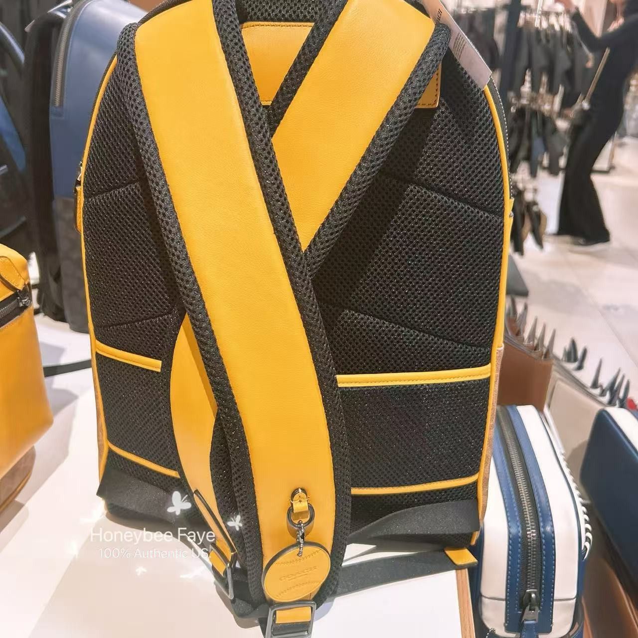 Coach West Backpack In Colorblock Signature Canvas CAX44 Size ONE SIZE - 3 Thumbnail