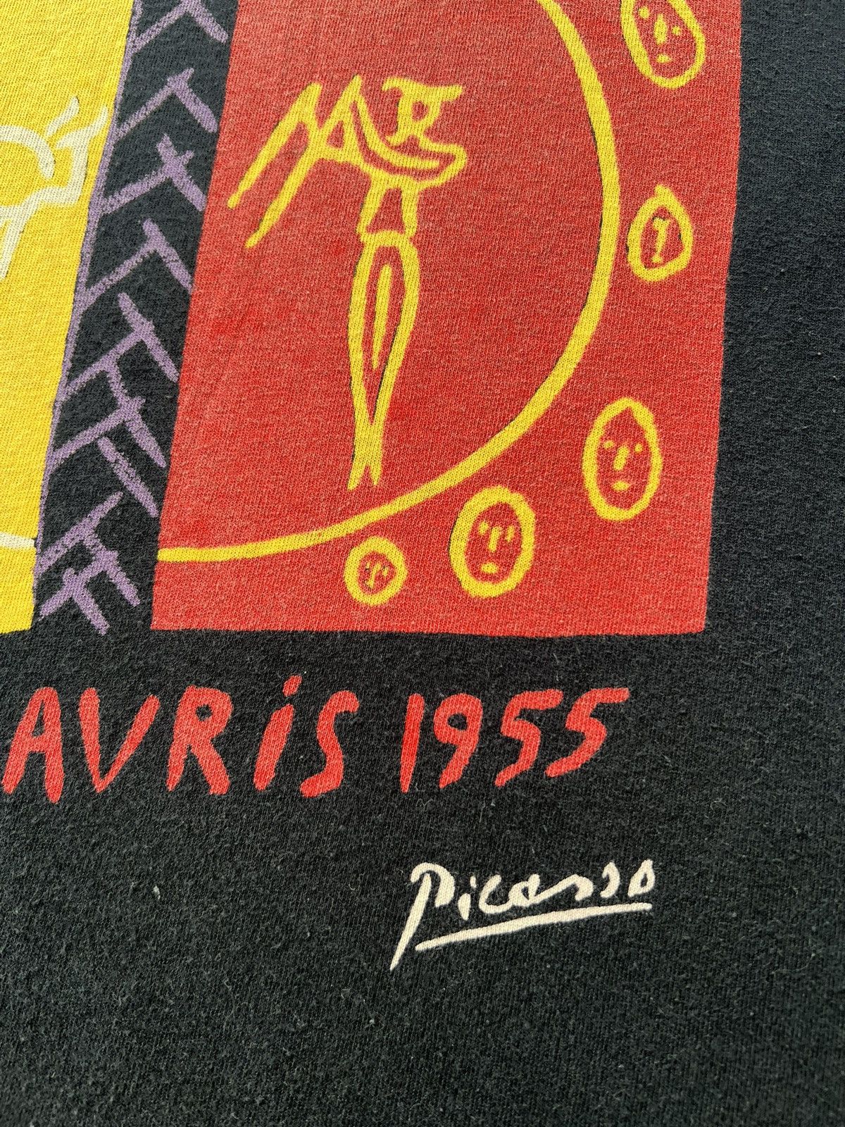Arts & Science Vintage 2002 Pablo Picasso Toros En Vallauris Art T-shirt Size US M / EU 48-50 / 2 - 5 Thumbnail