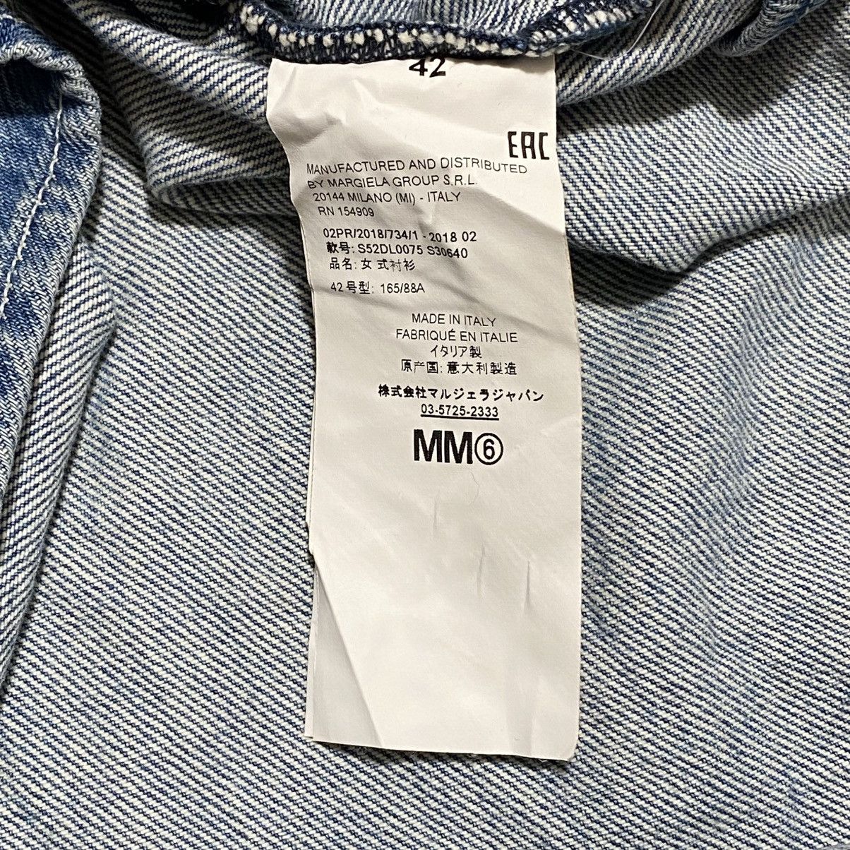Maison Margiela AW18 MAISON MARGIELA MM6 OVERSIZED DENIM JACKET Size M / US 6-8 / IT 42-44 - 8 Thumbnail