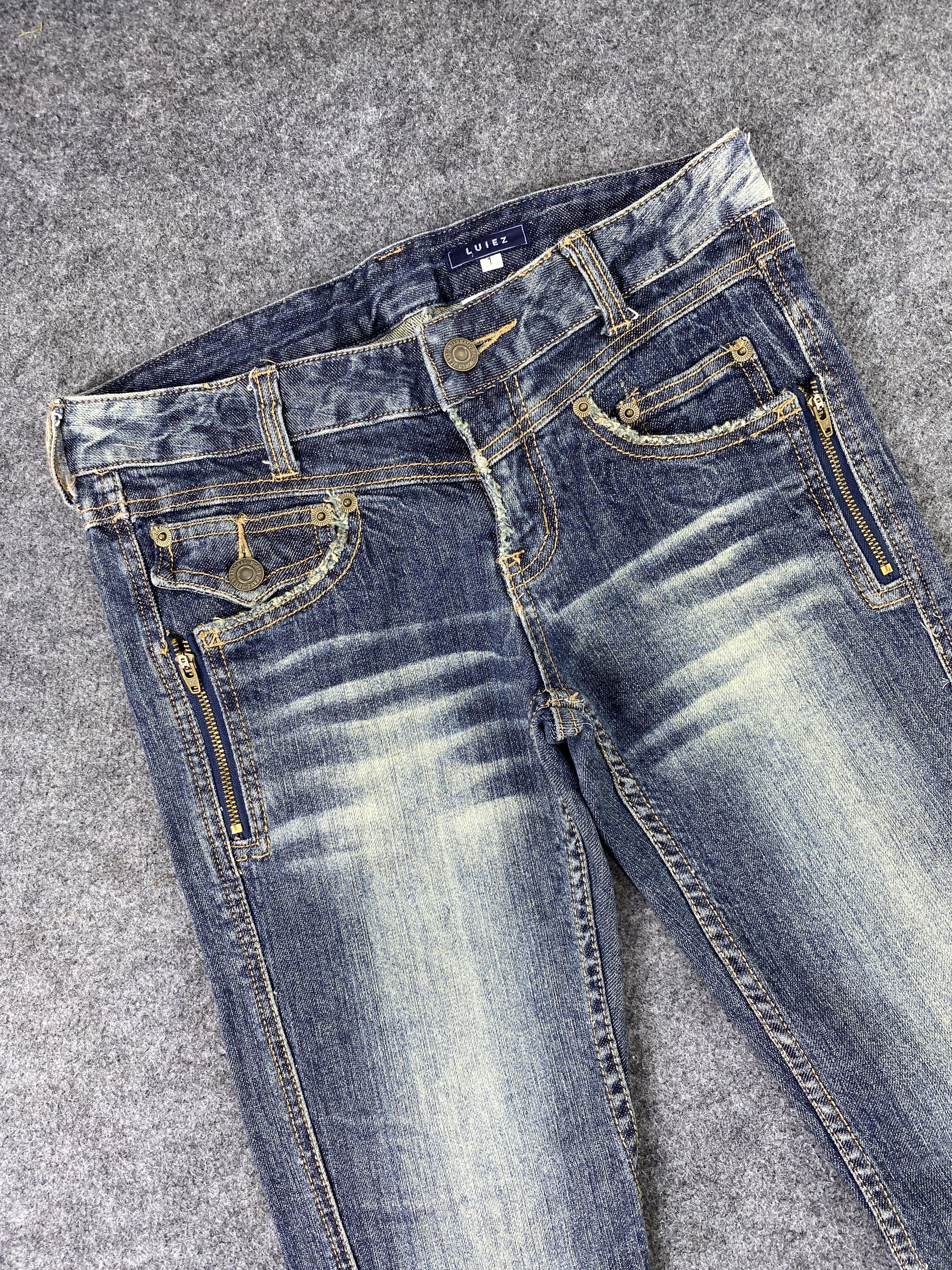 Japanese Brand Japanese Brand Luiez Wash Jeans - J1062 Size 28" / US 6 / IT 42 - 5 Thumbnail