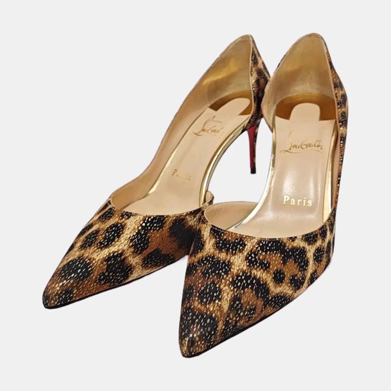 Christian Louboutin Christian Louboutin 37.5 women's heels Size US 7 / IT 37 - 1 Thumbnail