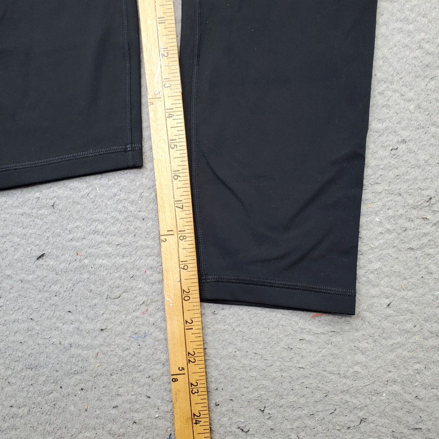 Vintage CRZ YOGA Leggings Womens 12 Black Athletic Fit Gym-Training High Waist Sports Shaping Size 34" / US 12 / IT 48 - 4 Thumbnail