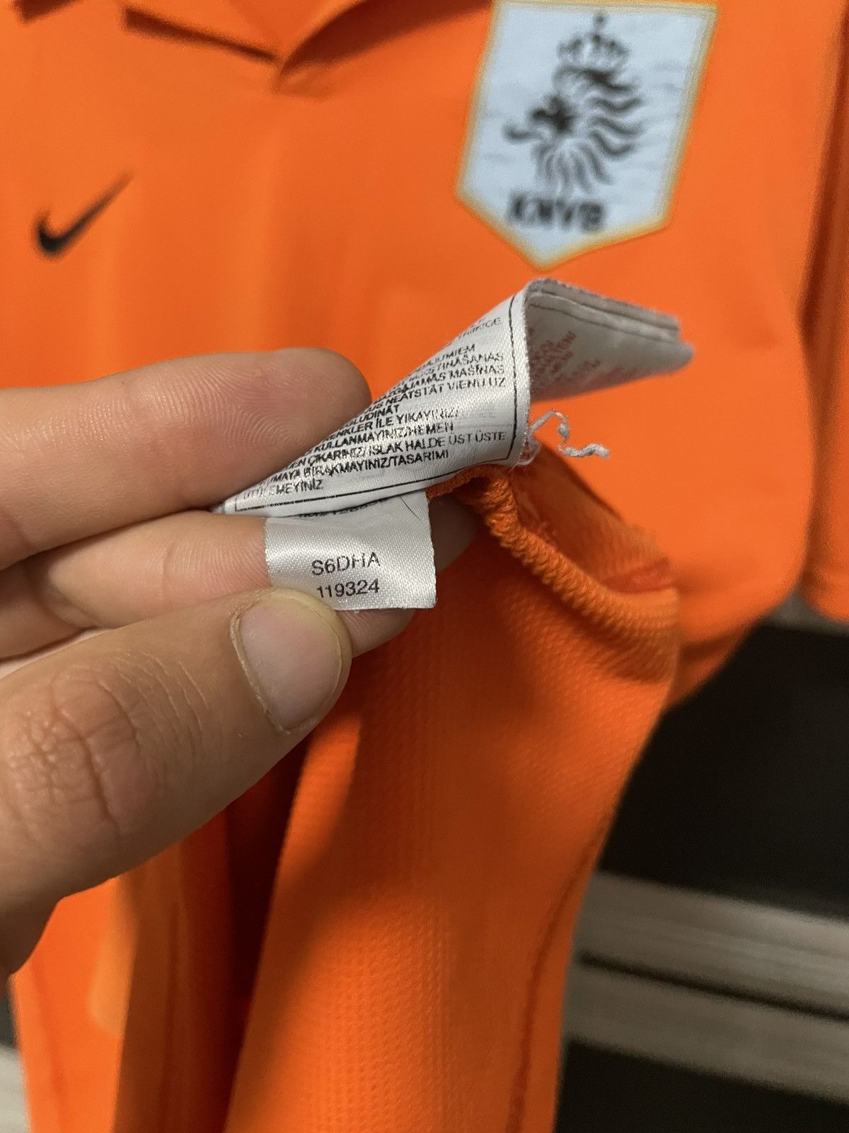 Nike × Vintage Vintage Nike Netherland 2006 2007 Soccer Jersey Home Kit Size US L / EU 52-54 / 3 - 10 Thumbnail