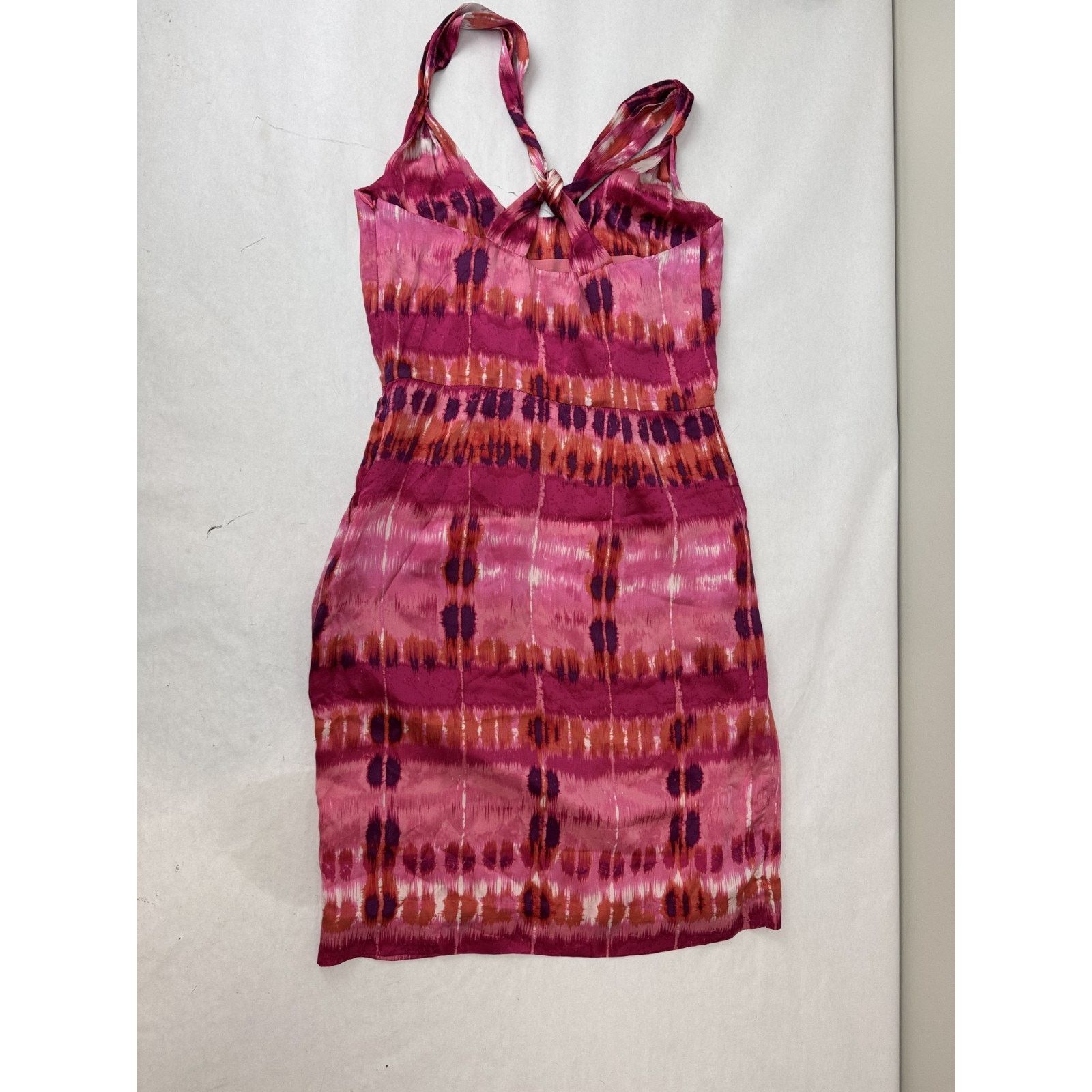 Banana Republic Twee Banana Republic Silk Twisted Shoulder Dress Pink 0 Size XS / US 0-2 / IT 36-38 - 11 Thumbnail