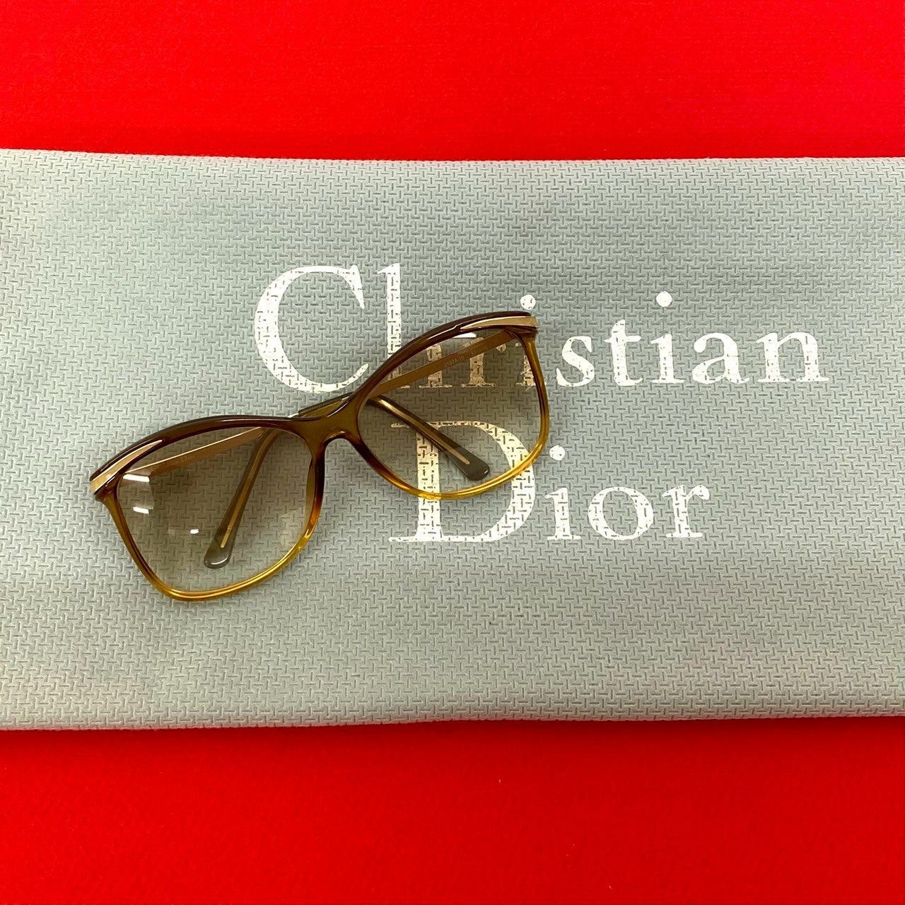 Dior Dior Sunglasses Brown Plastic Size ONE SIZE - 1 Thumbnail